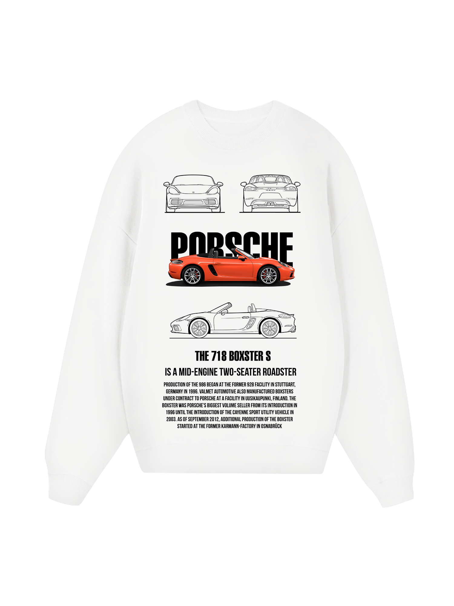 Porsche 718 BOXSTER S Sweater