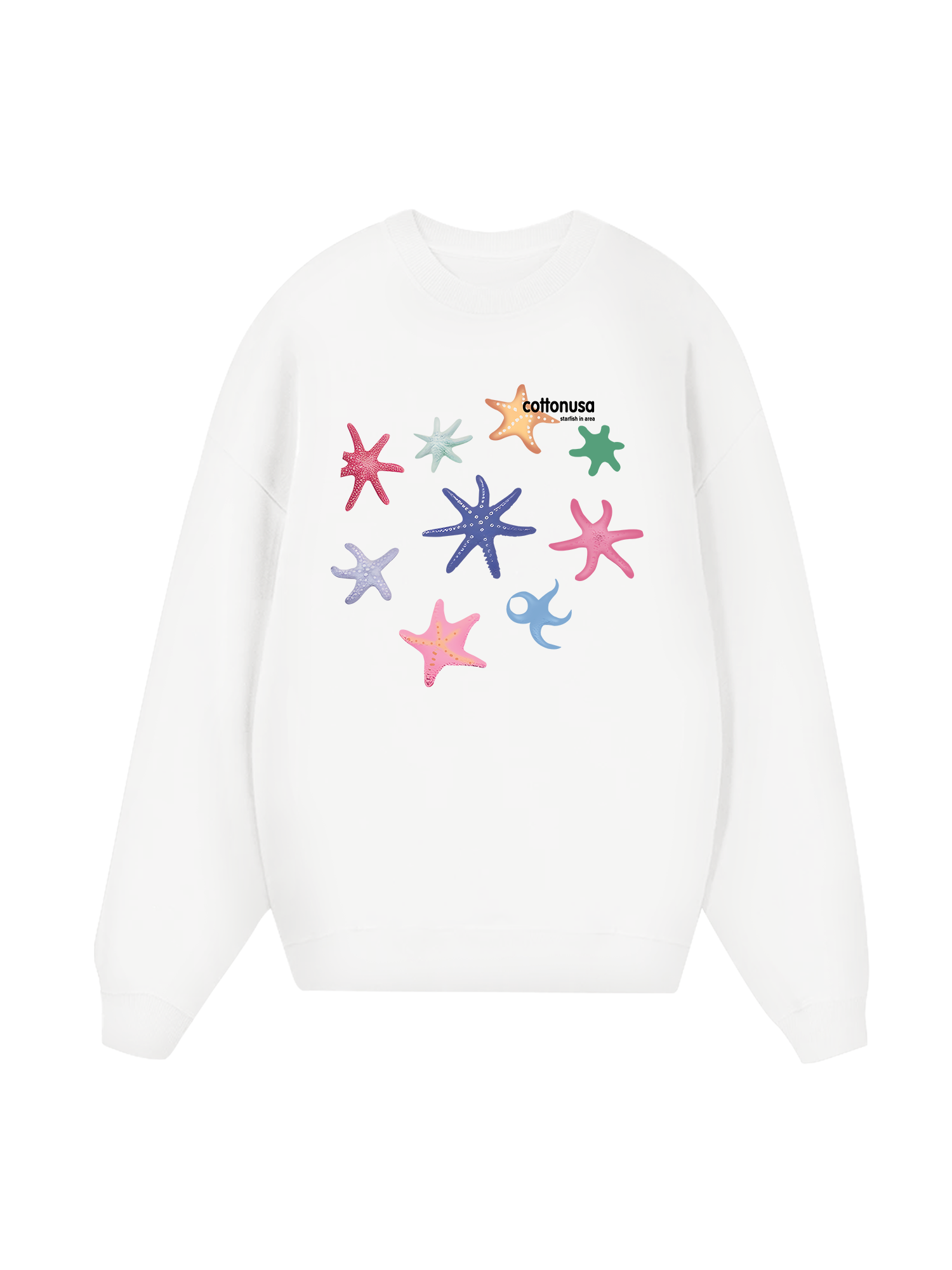 Tropical Star Fish Sweater