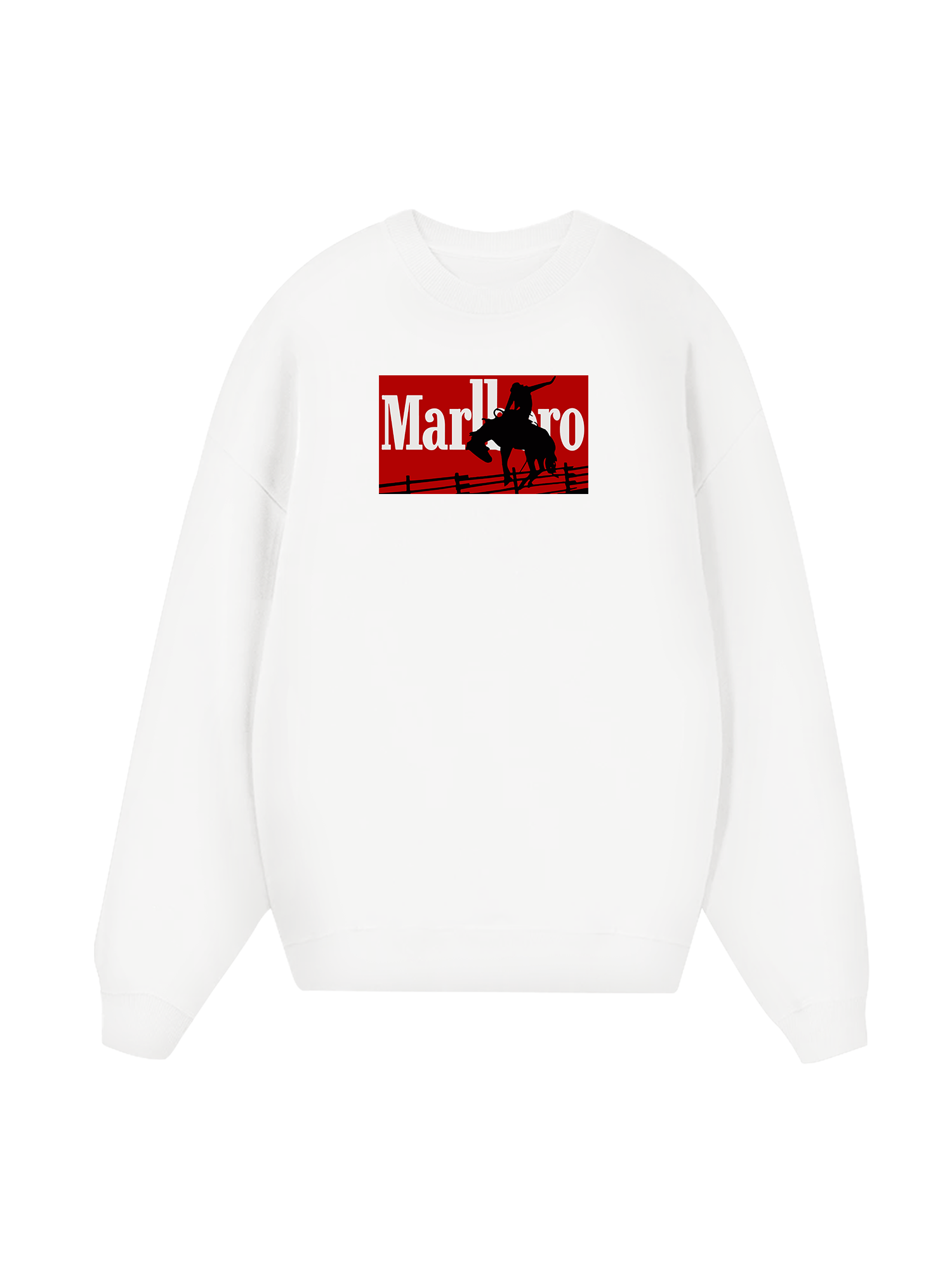 Marlboro Vaulting Cowboy Sweater