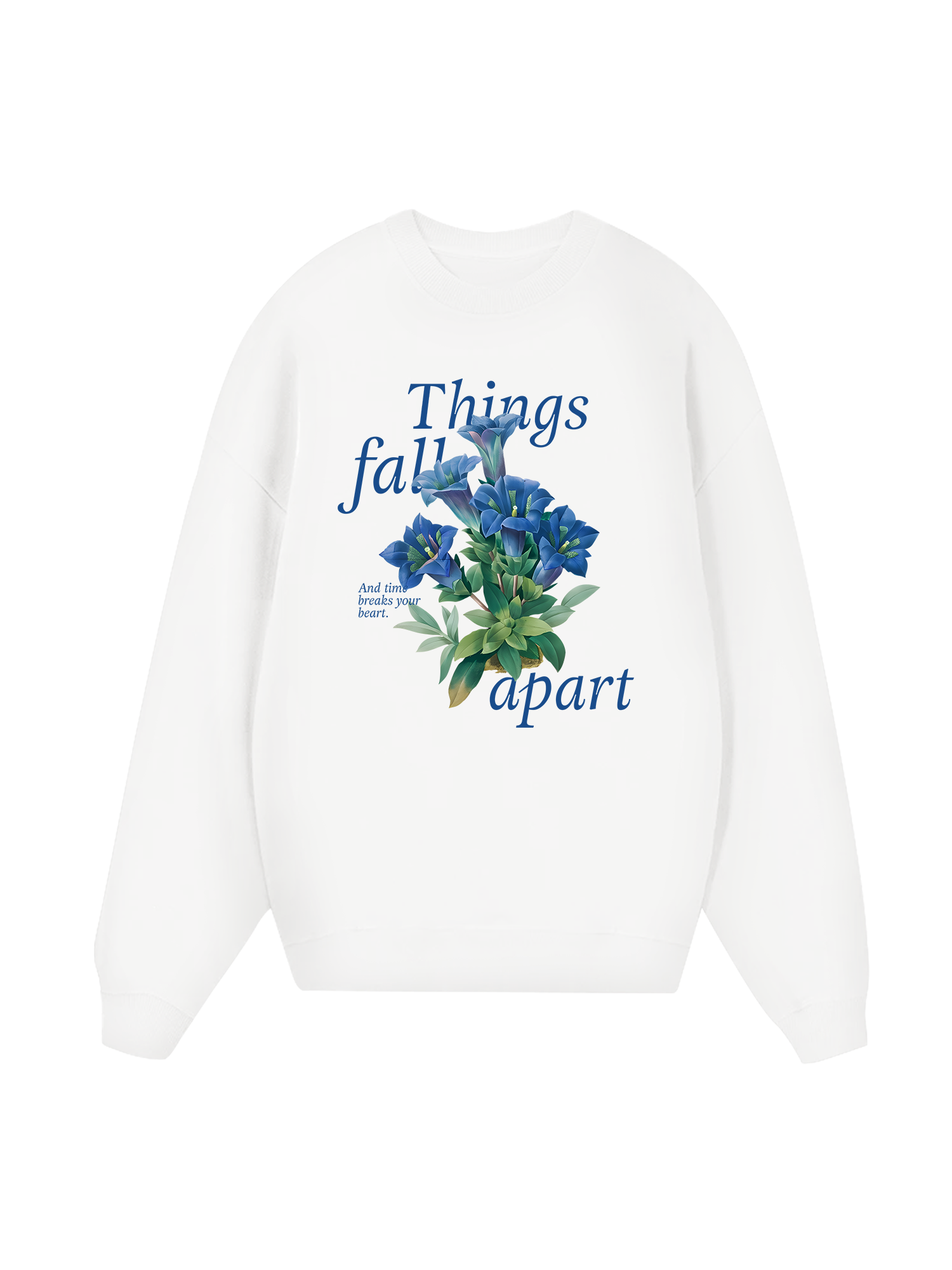 Floral Things Fall Apart Sweater