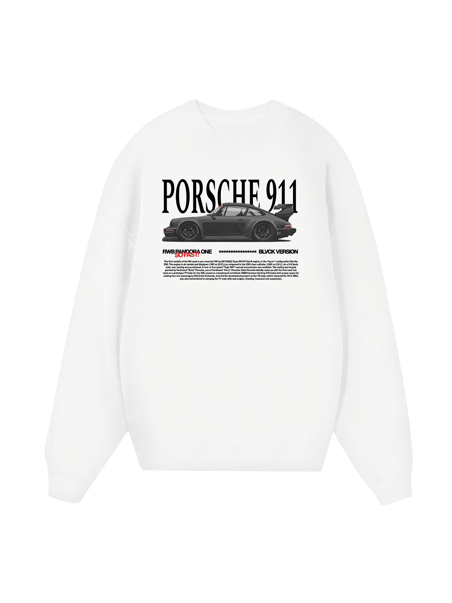 Porsche RWB Pandora One Sweater