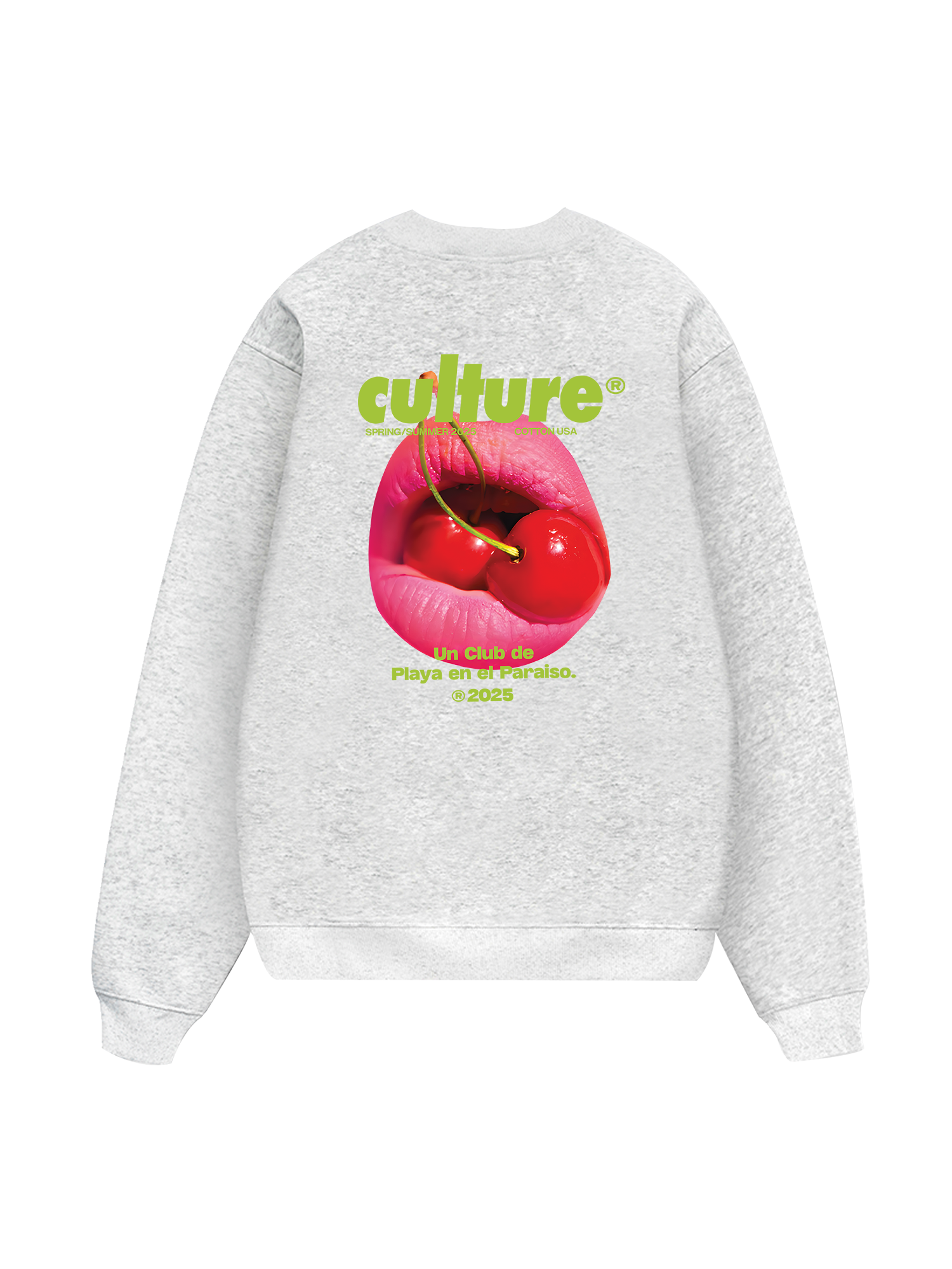 Tropical Culture Cherry Lip Sweater