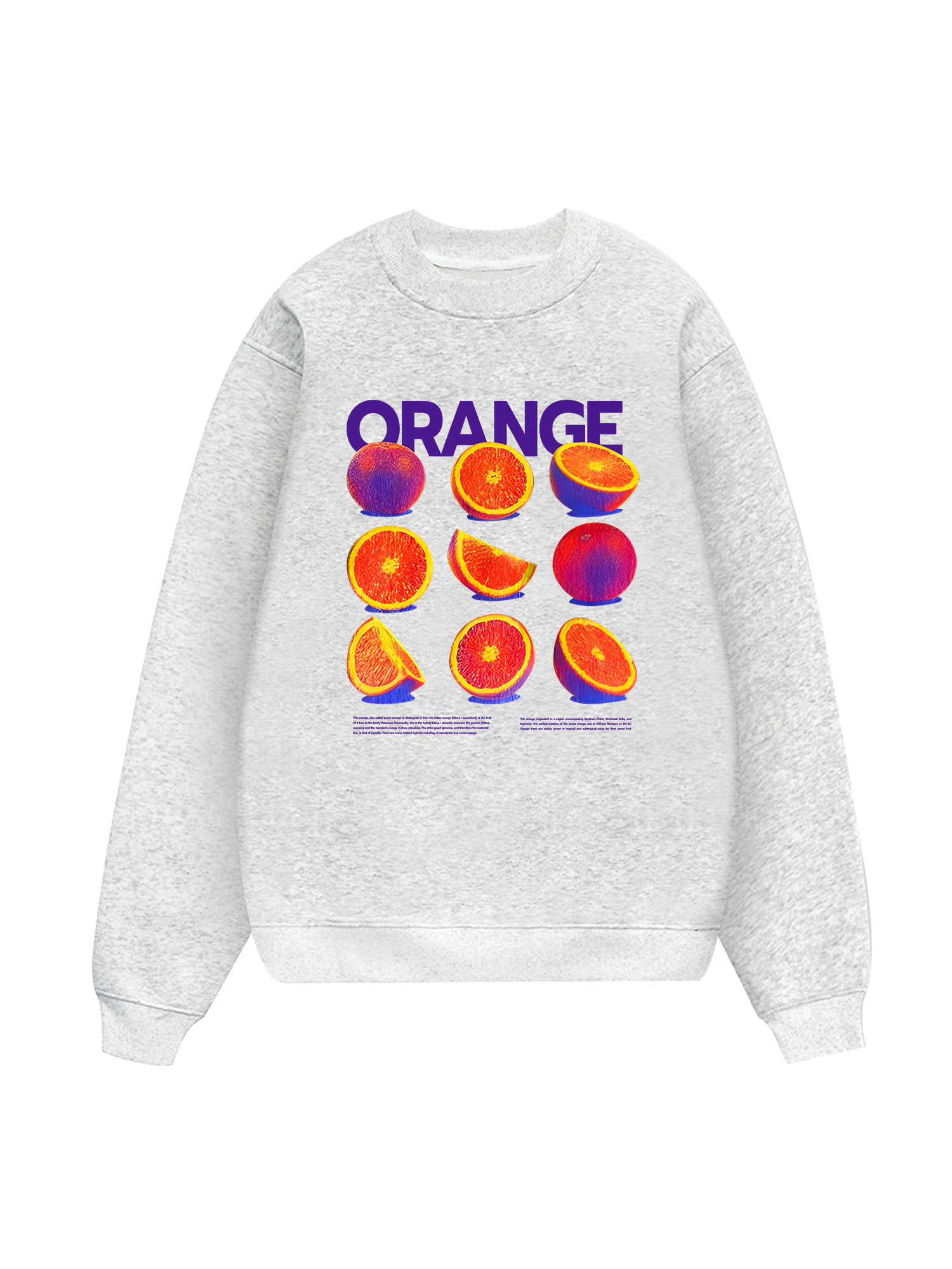 Tropical Orange Vitamin Sweater