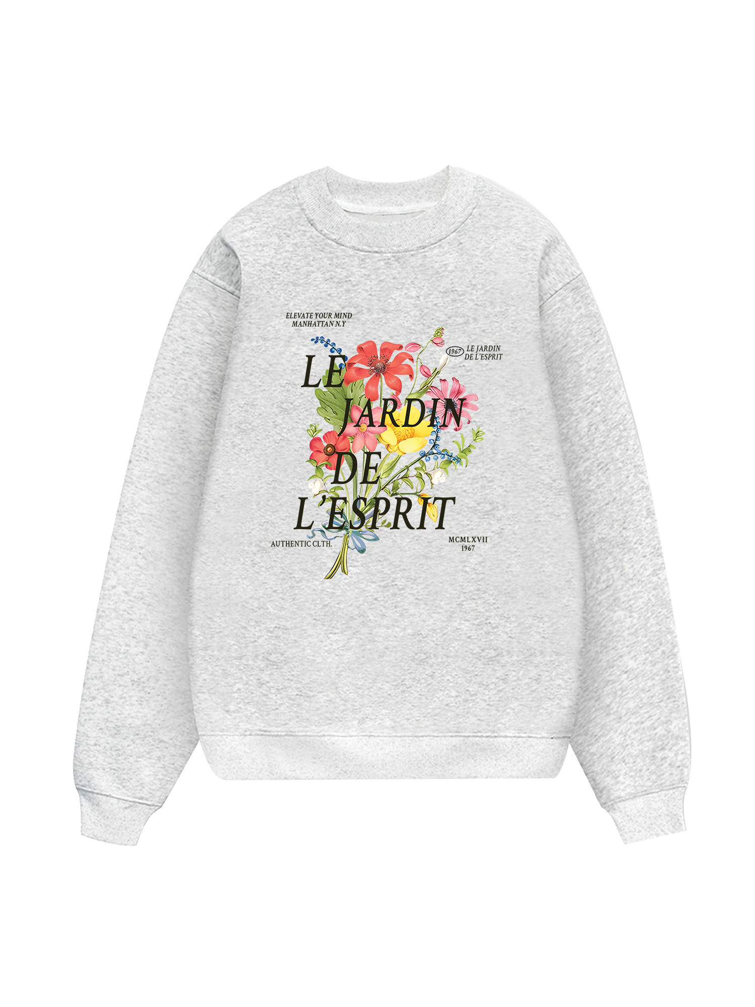 Floral Authentic Sweater