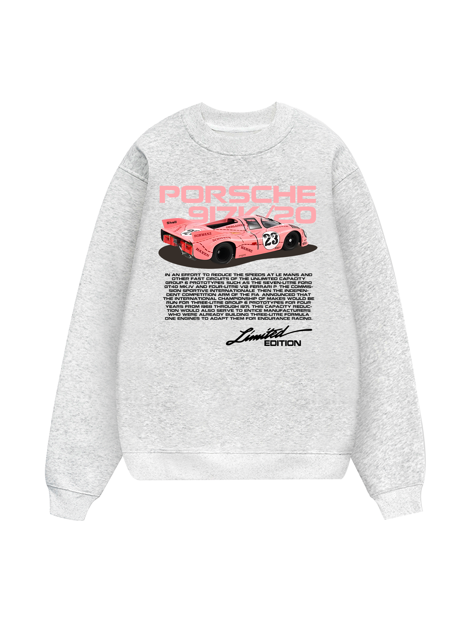 Porsche 917K Pink Pig Sweater