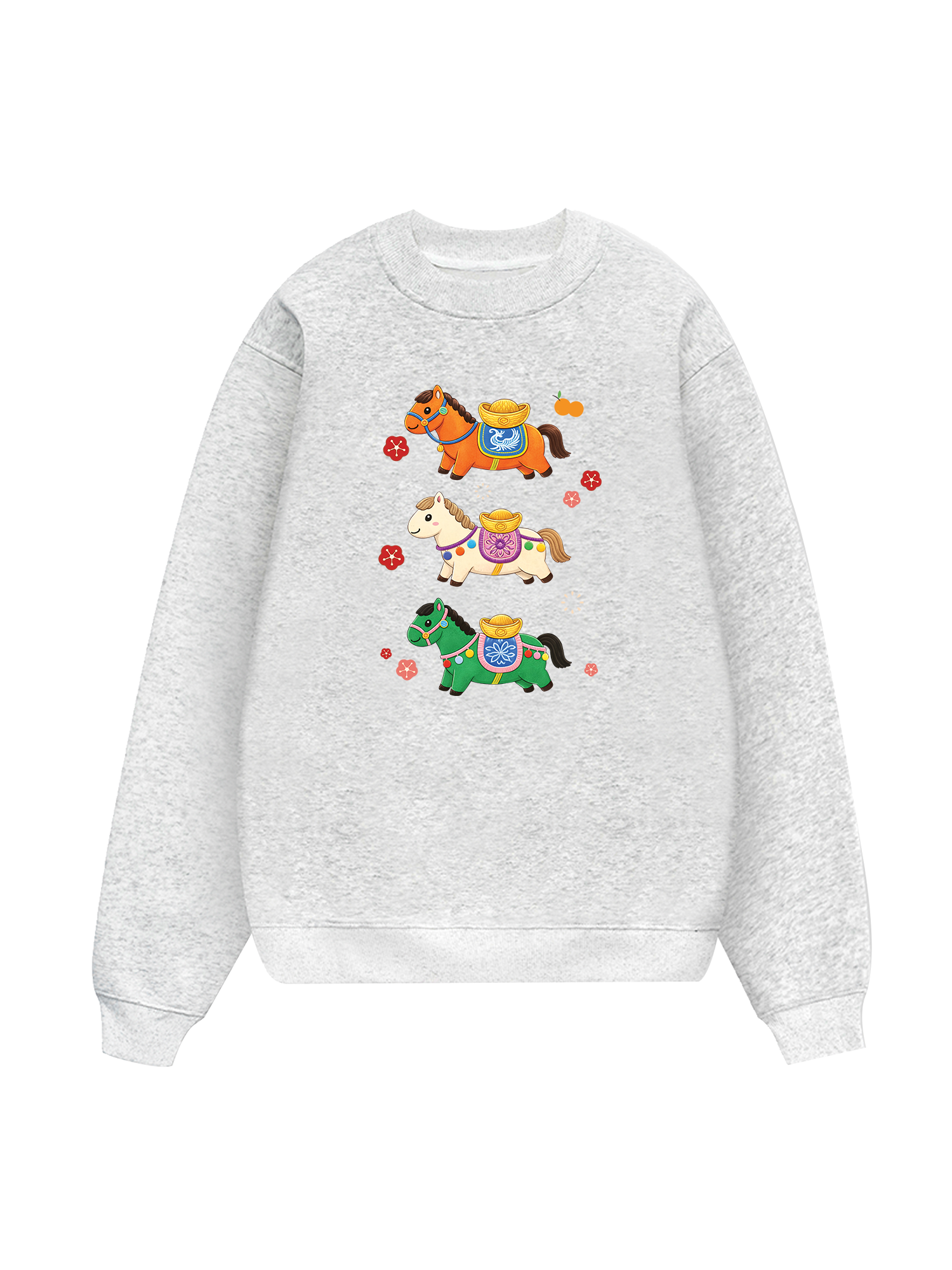 Tết Bính Ngọ 3 Chú Ngựa Sweater