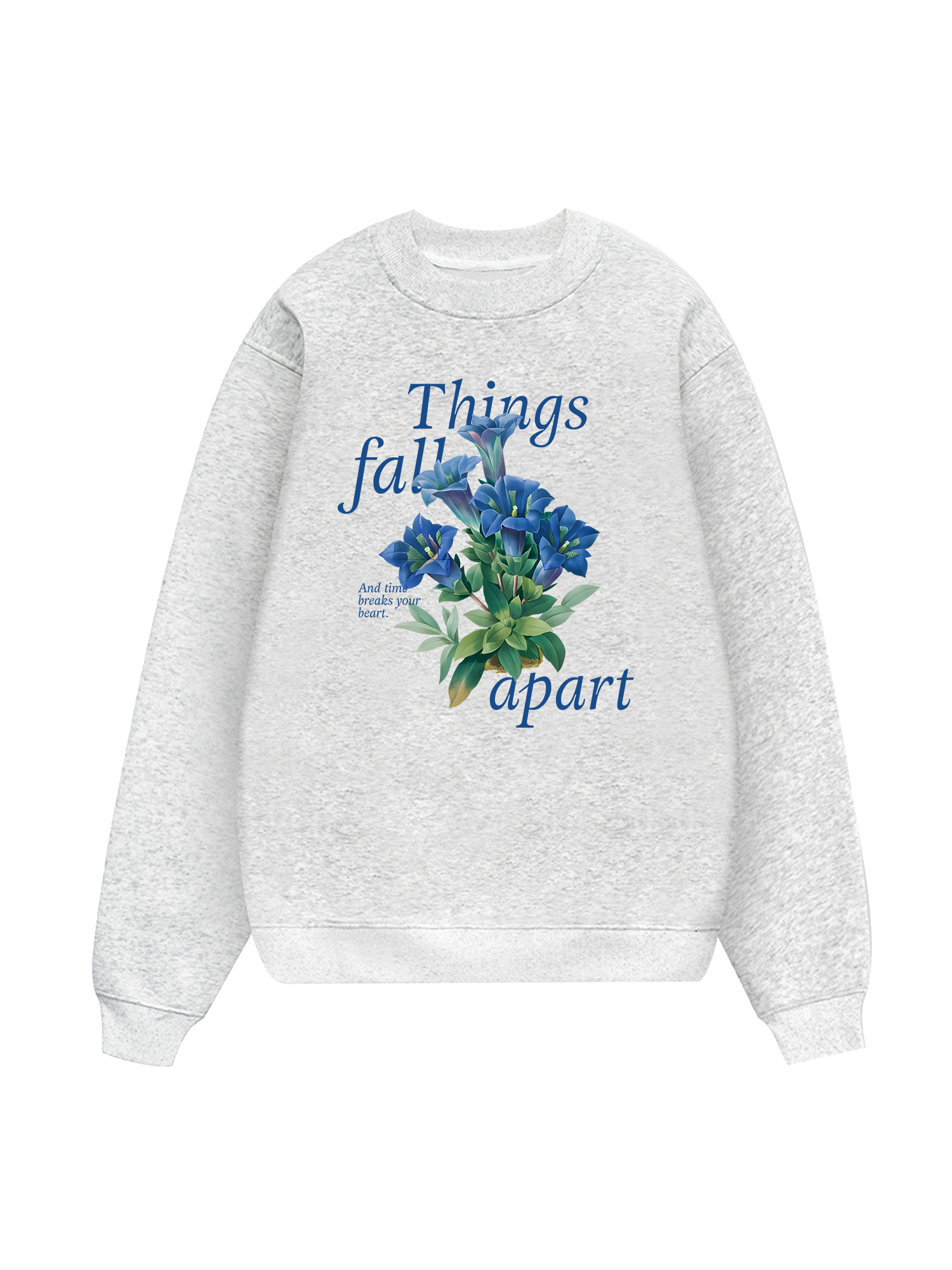 Floral Things Fall Apart Sweater