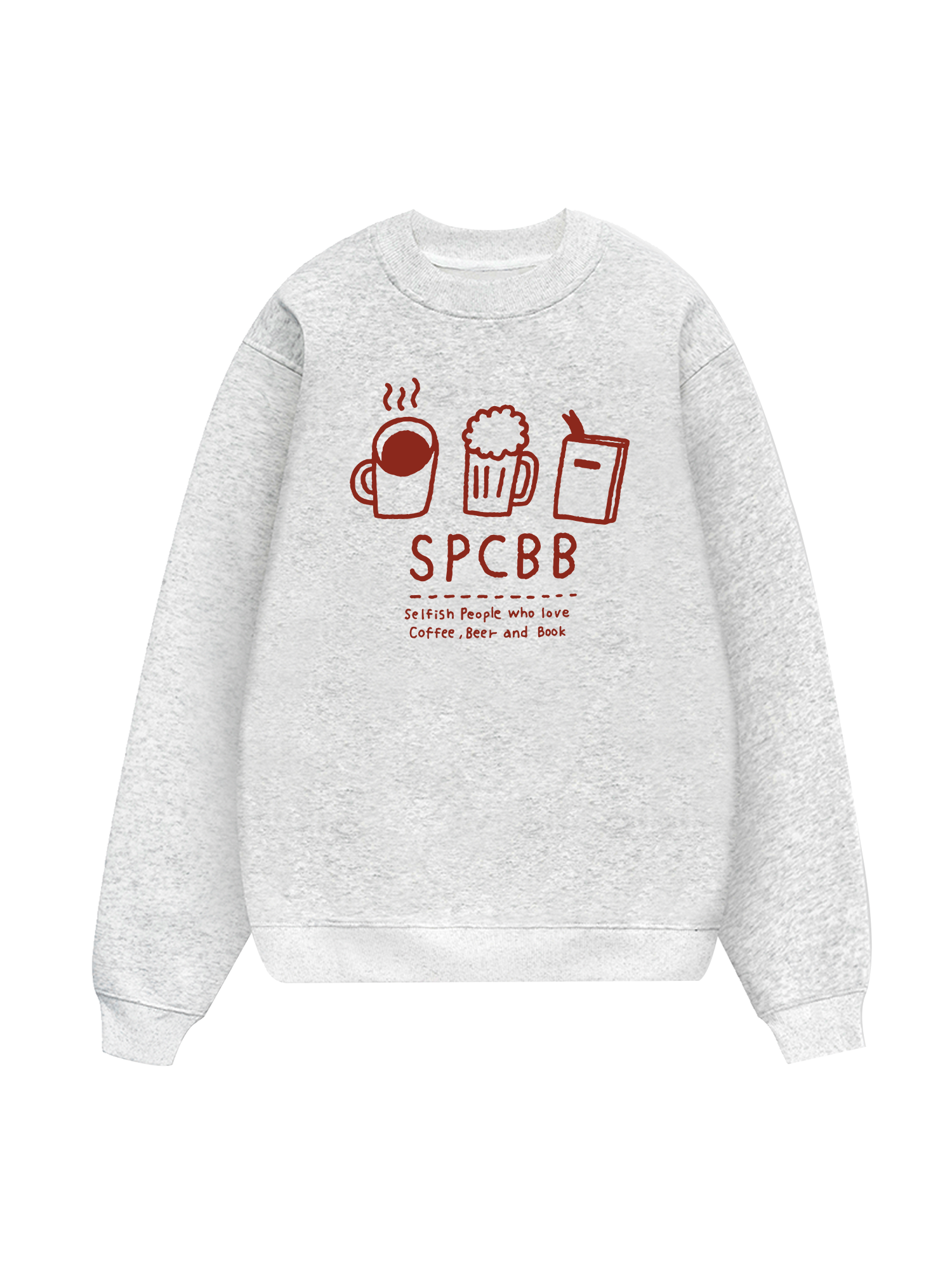 Selfish People Who Love Coffee Beer And Book Sweater