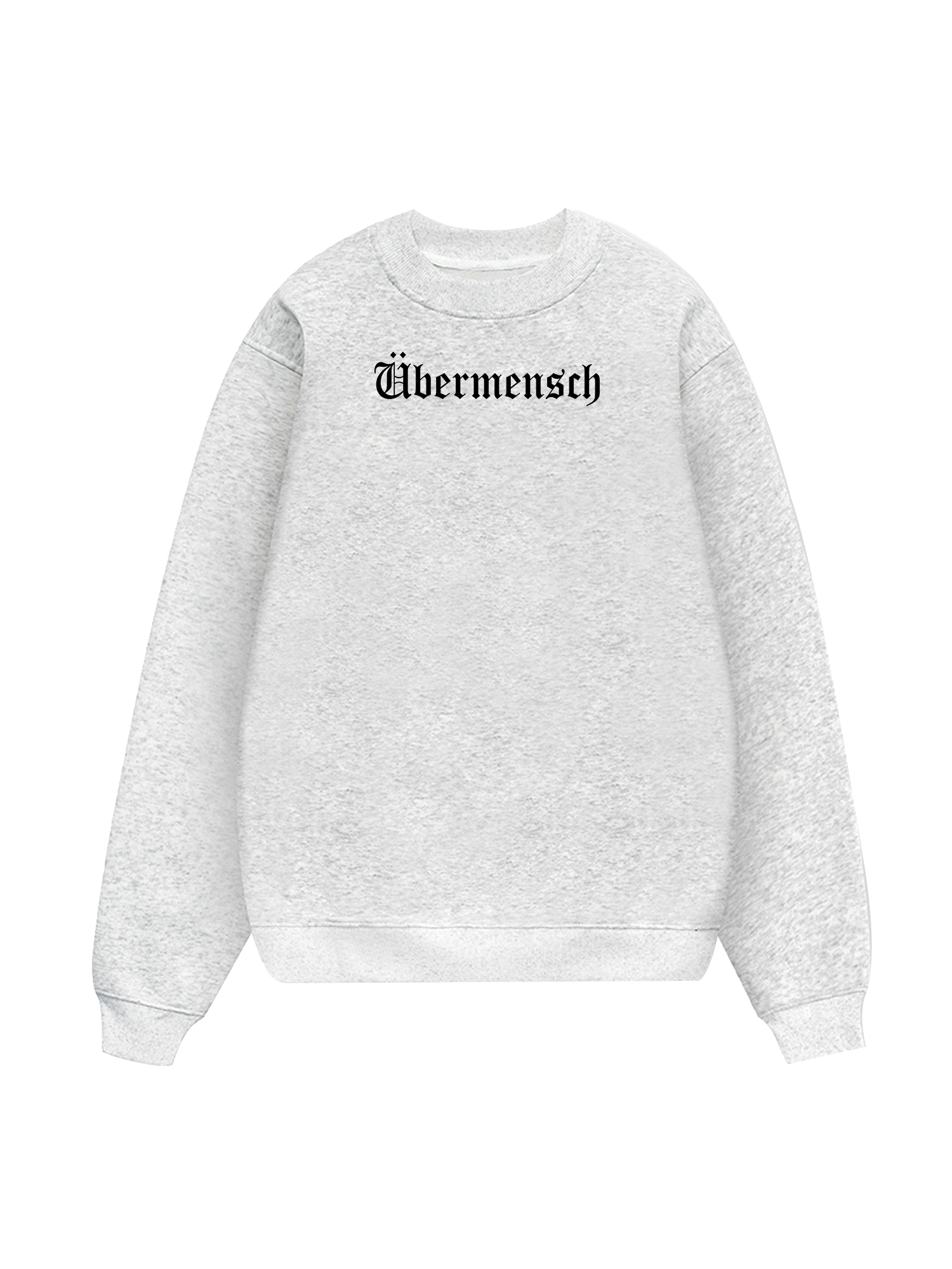Ubermensch Black And White Sweater