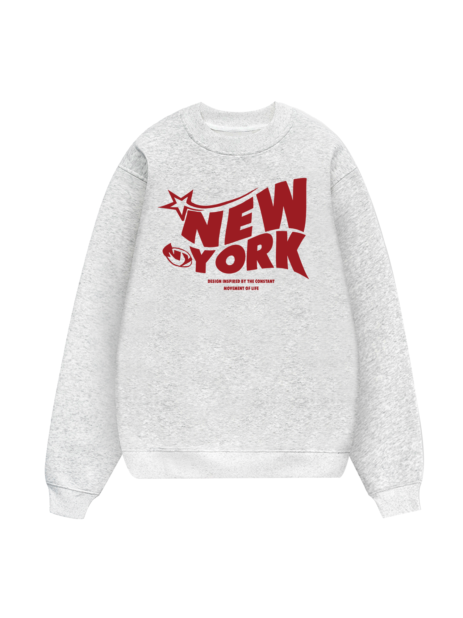 City Red Fashion Sweater