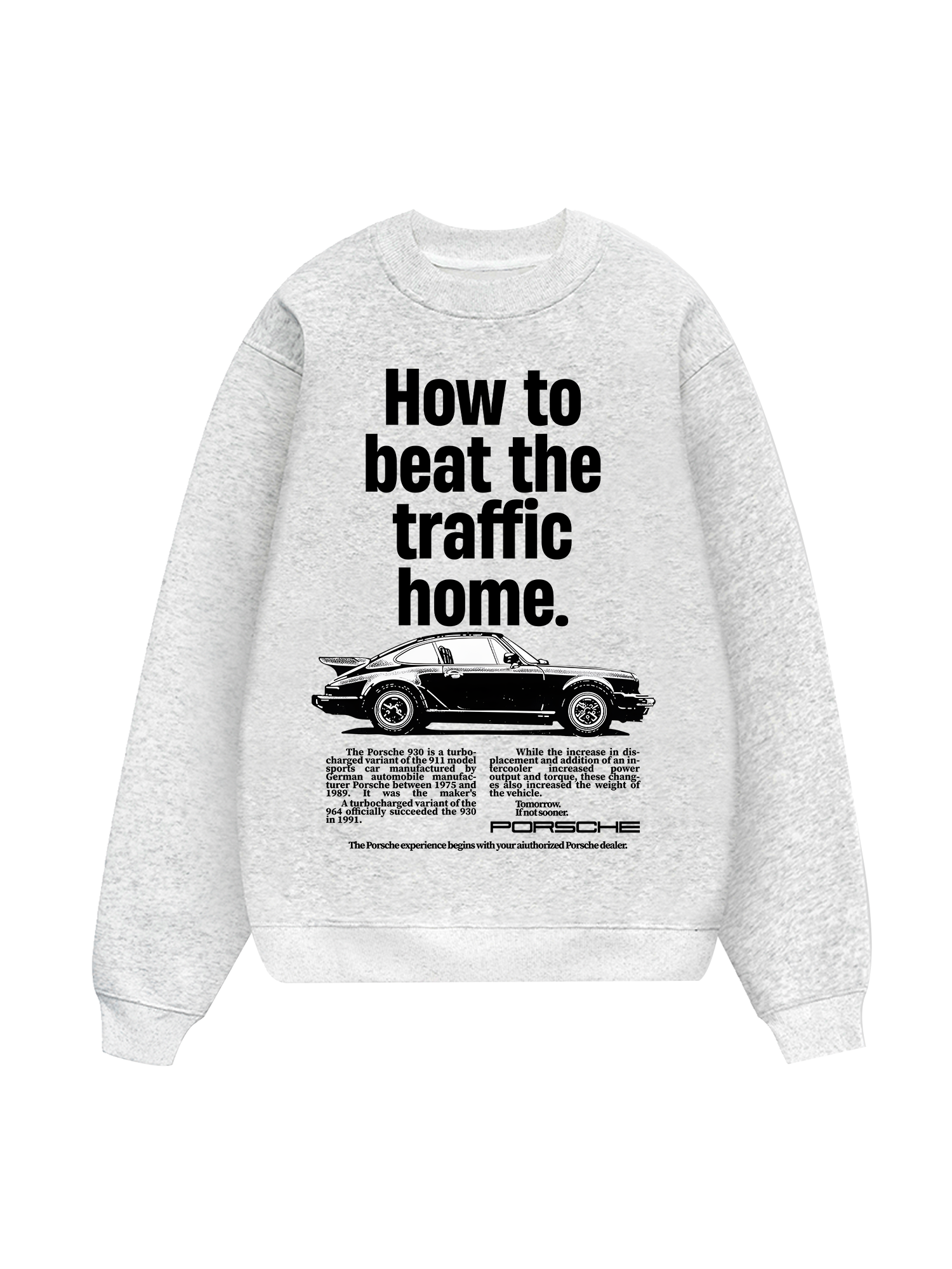 Porsche How To Beat Sweater
