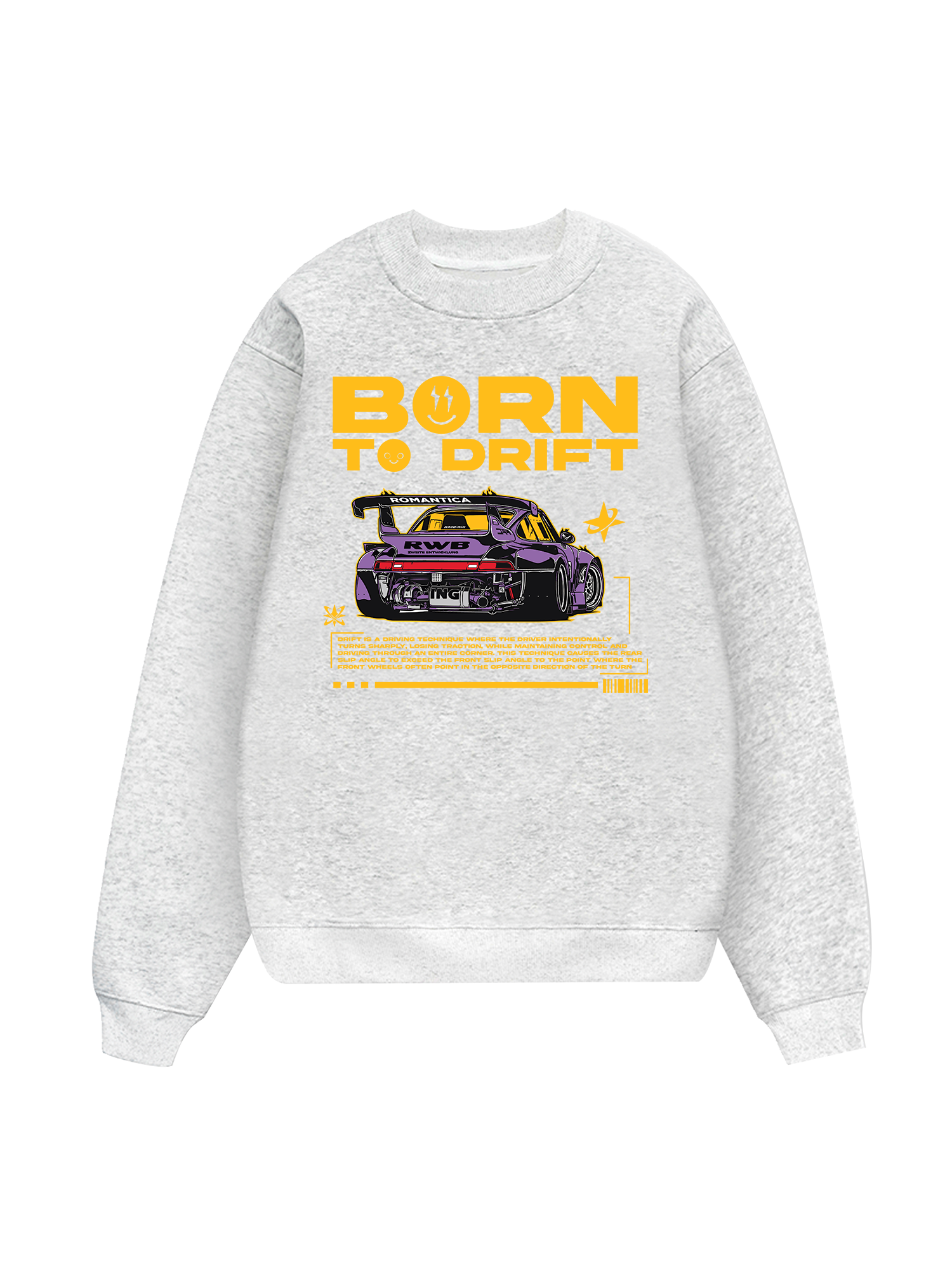 Porsche Born To Drift Sweater