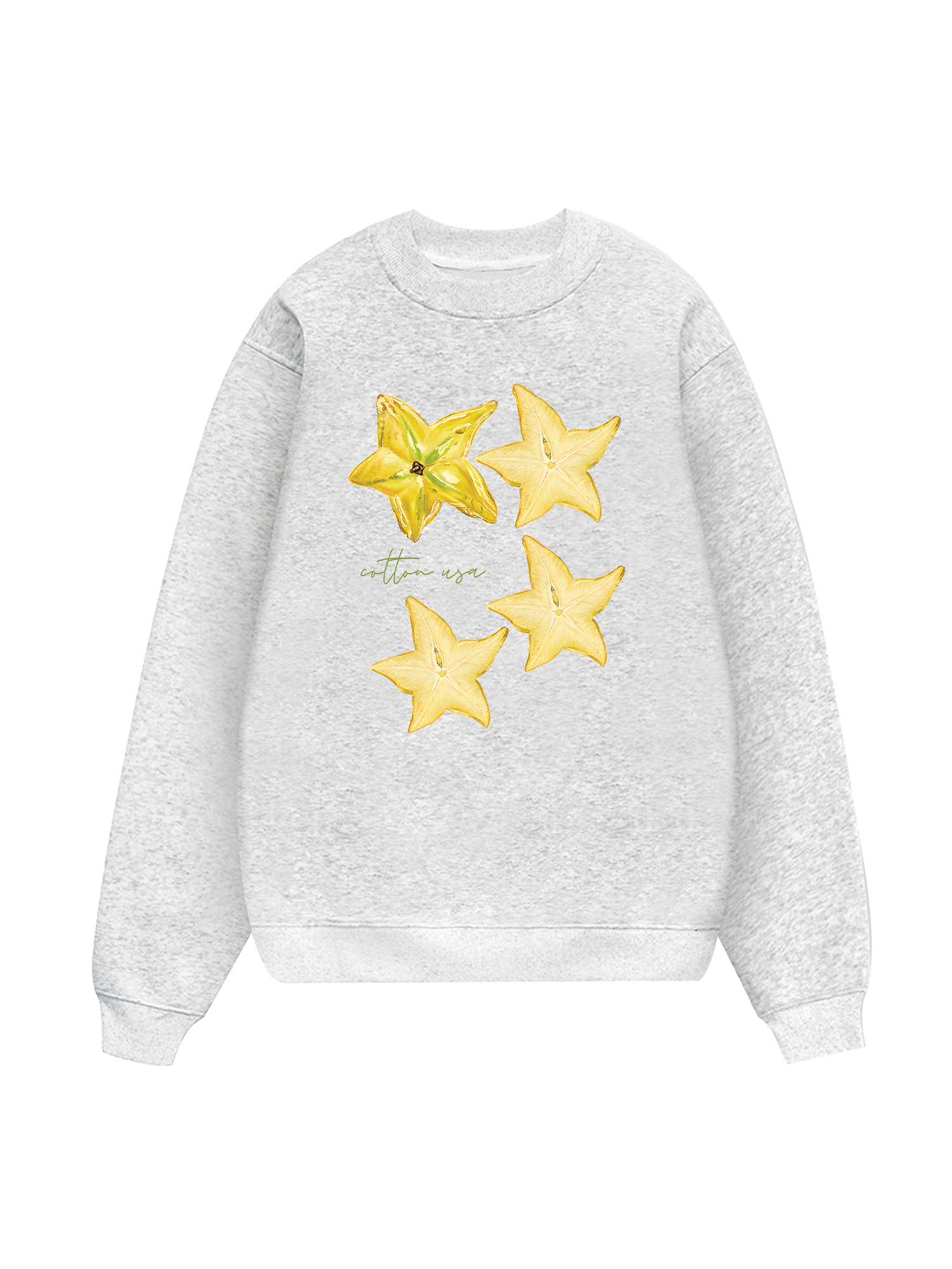 Tropical Star fruit Sweater
