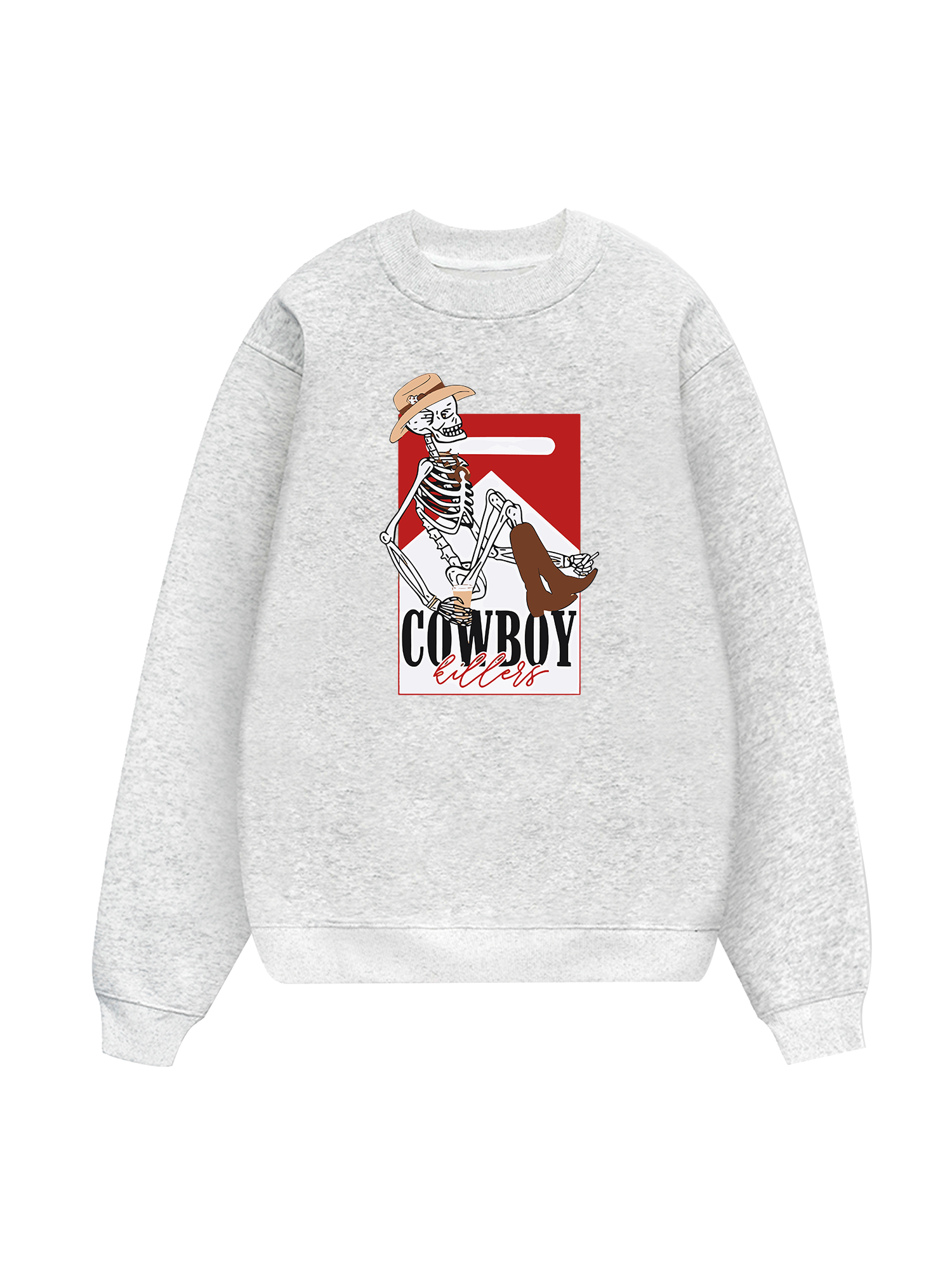 Marlboro Skeleton Cowboy Killer Sweater