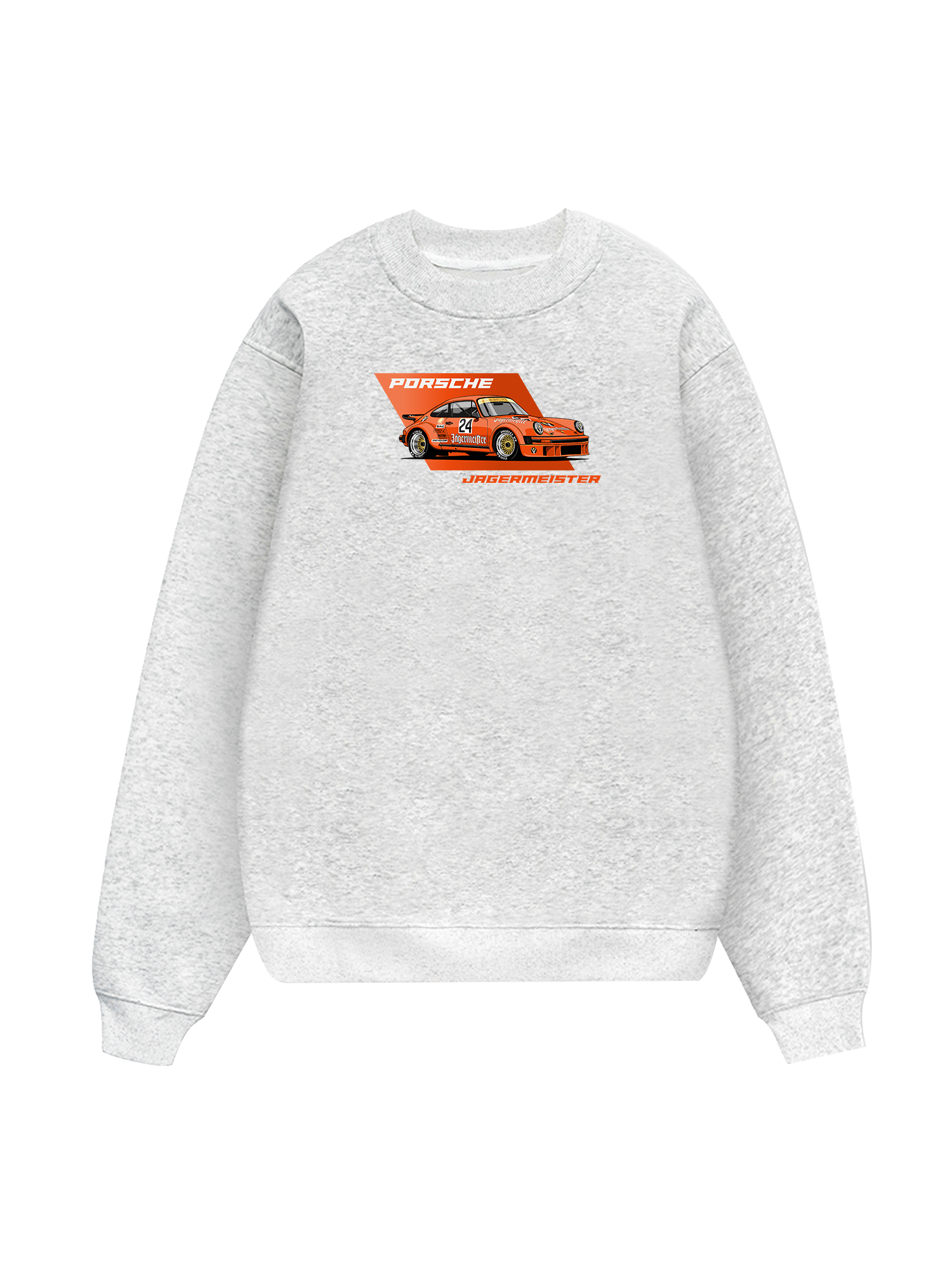 Porsche Flamboyant Orange Jagermeister Sweater
