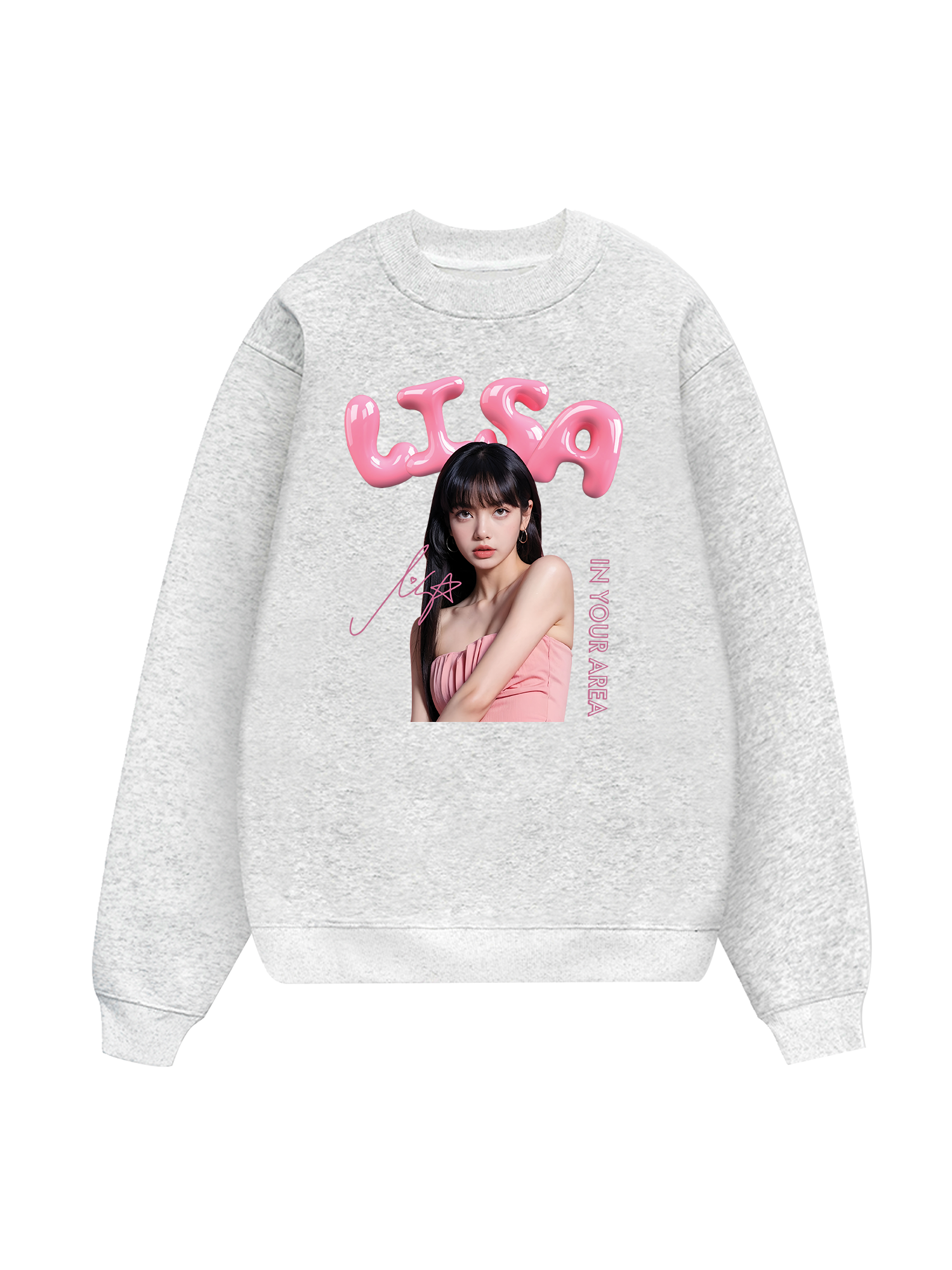 Black Pink Lisa  Sweater