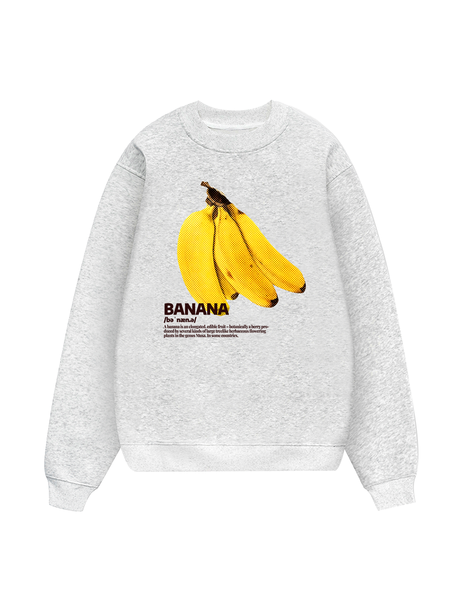 Tropical Banana Retro Sweater