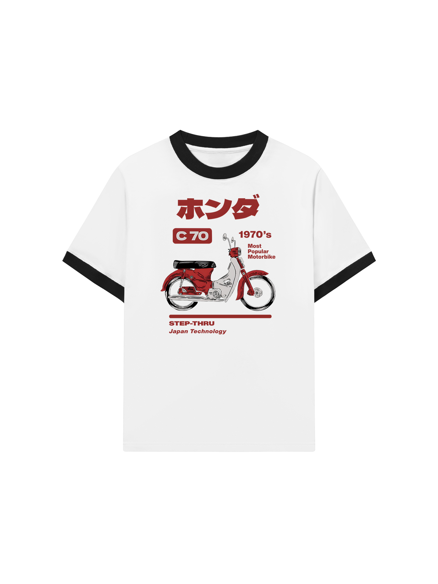 Áo Thun Ringer Relaxed Fit Áo Ringer  C 70 1970_s