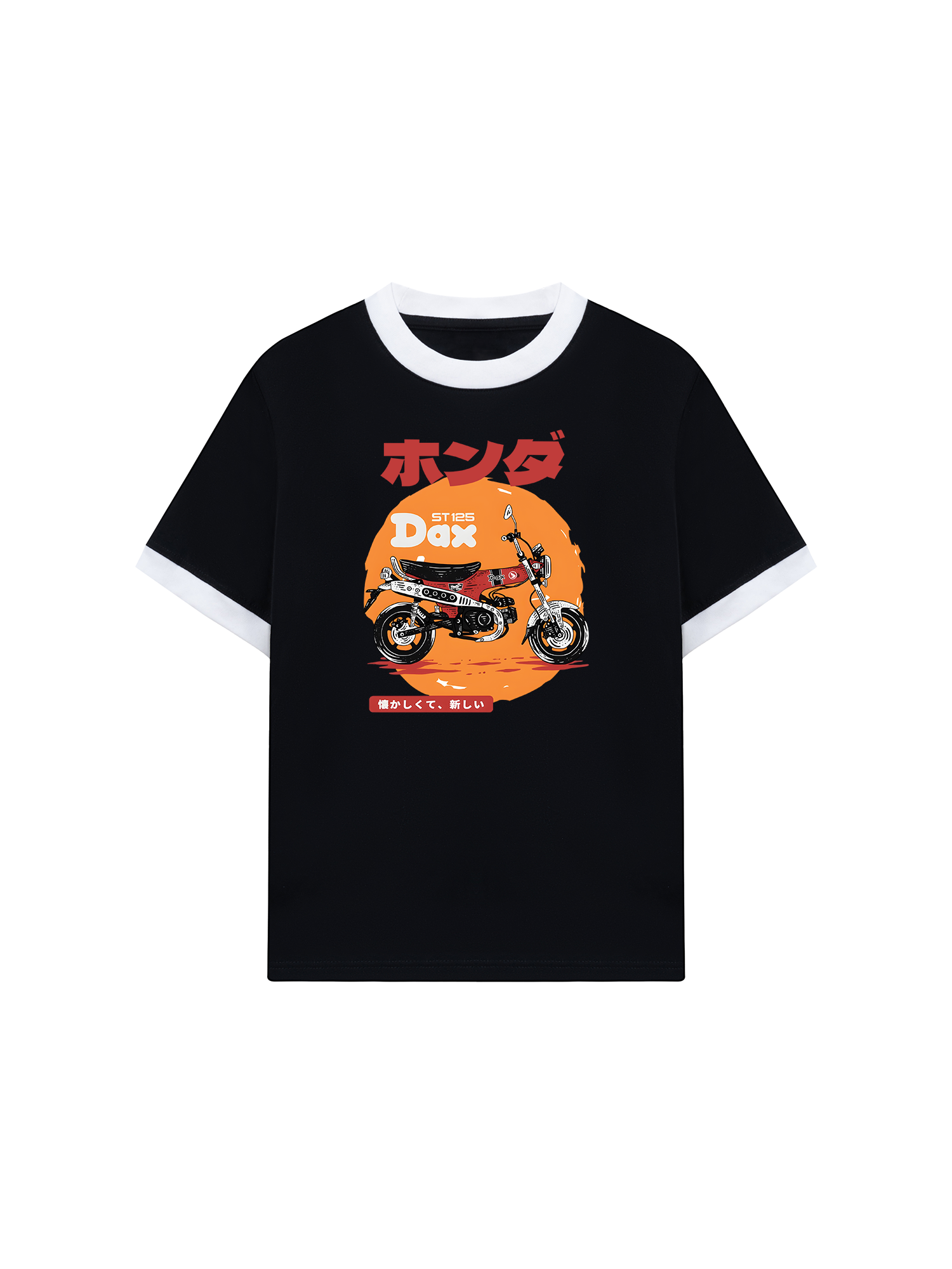 Áo Thun Ringer Relaxed Fit Honda ST125 dax