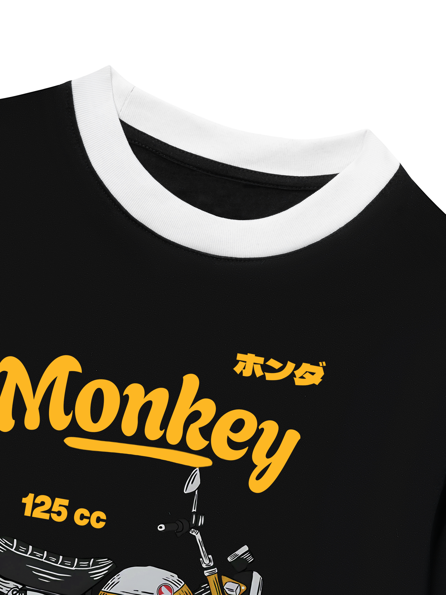 Áo Thun Ringer Relaxed Fit Monkey 125cc