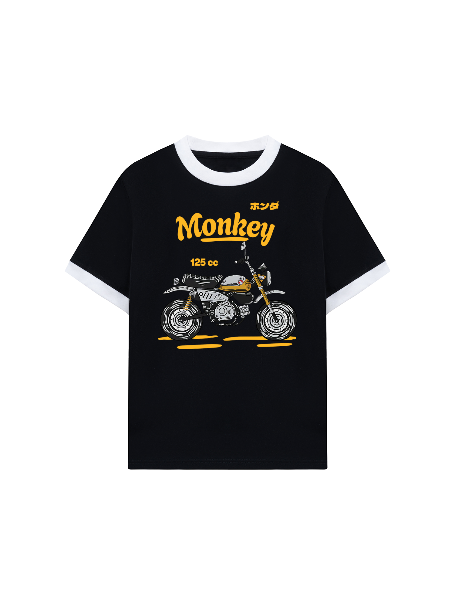 Áo Thun Ringer Relaxed Fit Monkey 125cc