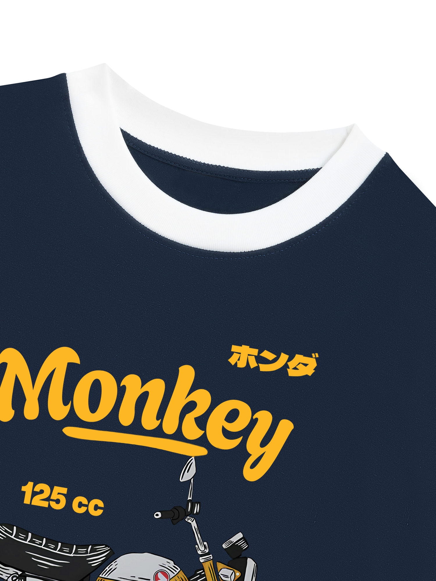 Áo Thun Ringer Relaxed Fit Monkey 125cc