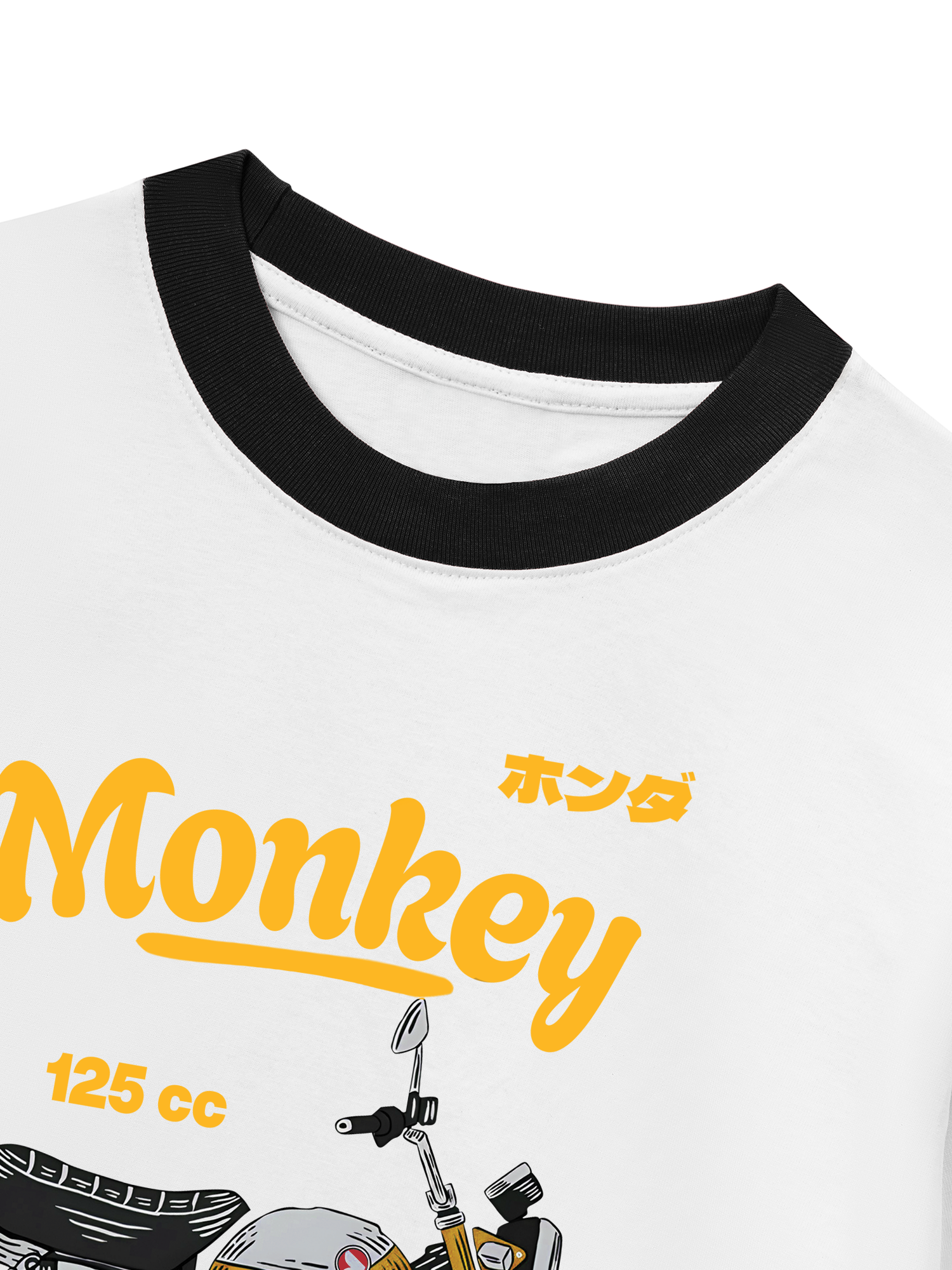 Áo Thun Ringer Relaxed Fit Monkey 125cc
