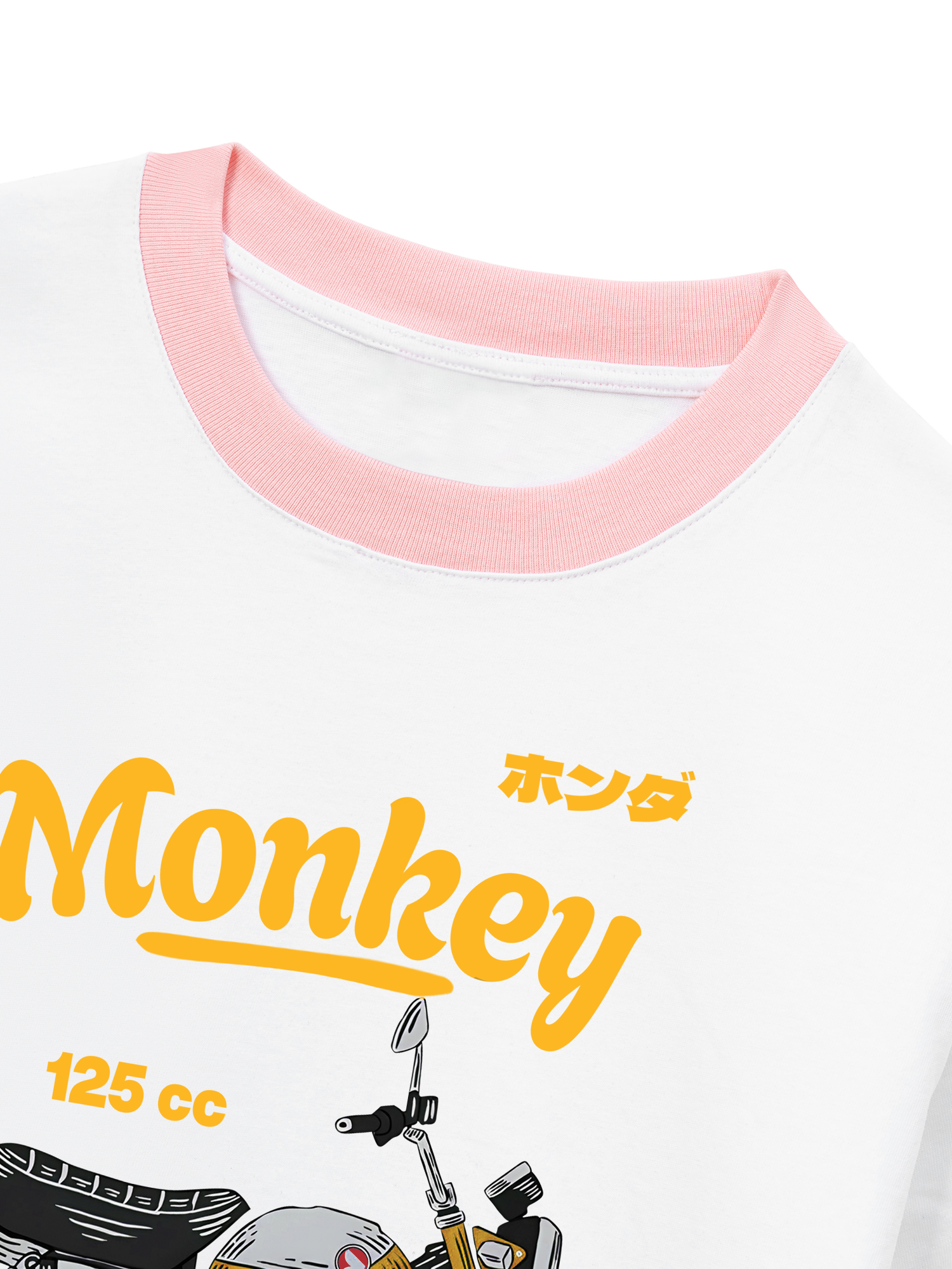 Áo Thun Ringer Relaxed Fit Monkey 125cc