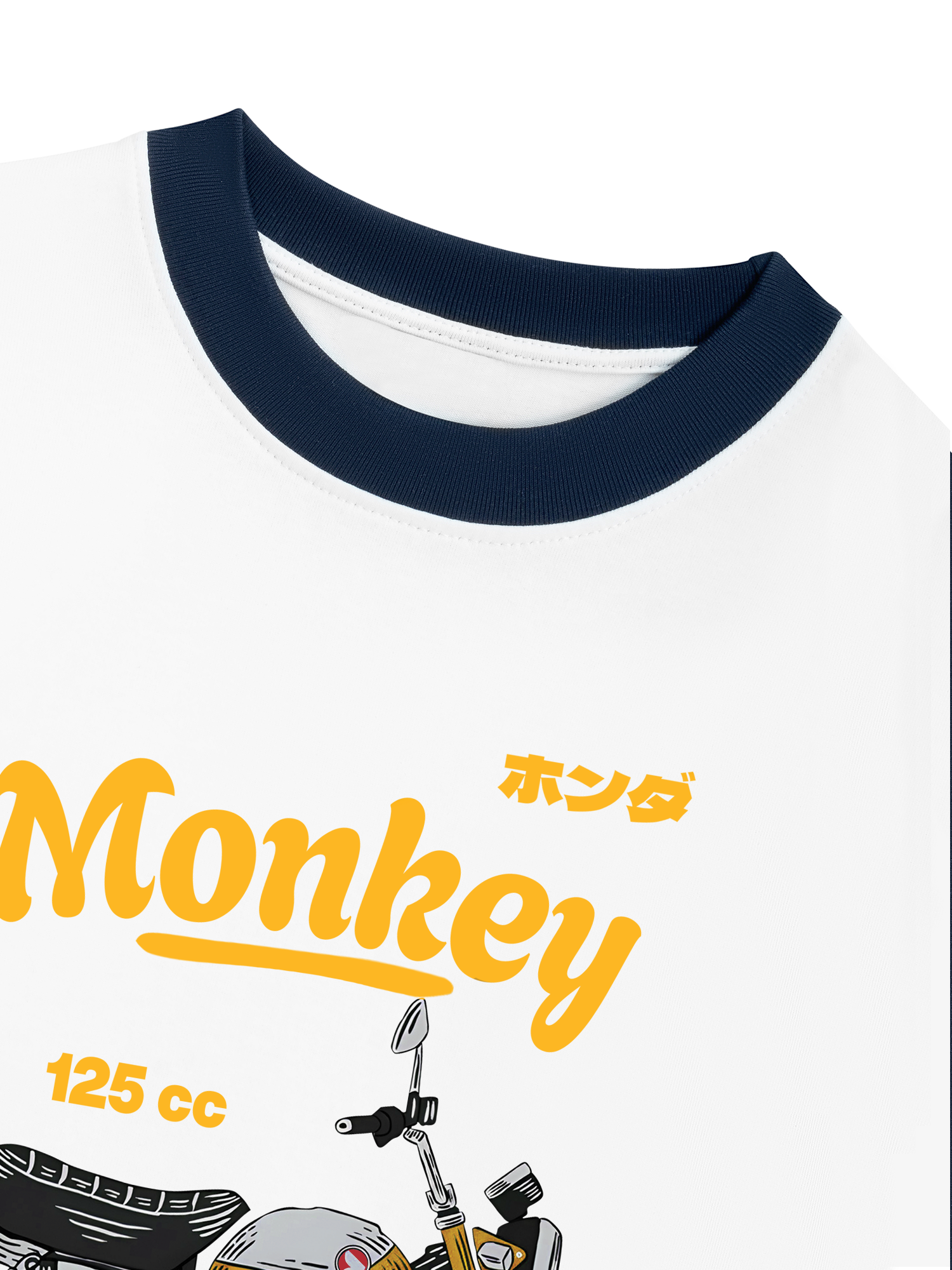 Áo Thun Ringer Relaxed Fit Monkey 125cc