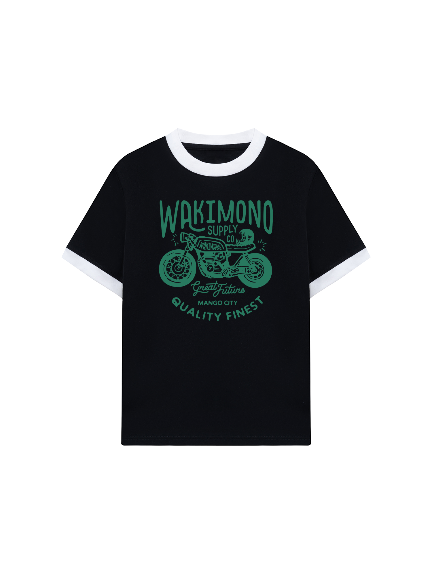 Áo Thun Ringer Relaxed Fit  WAKIMONO-01