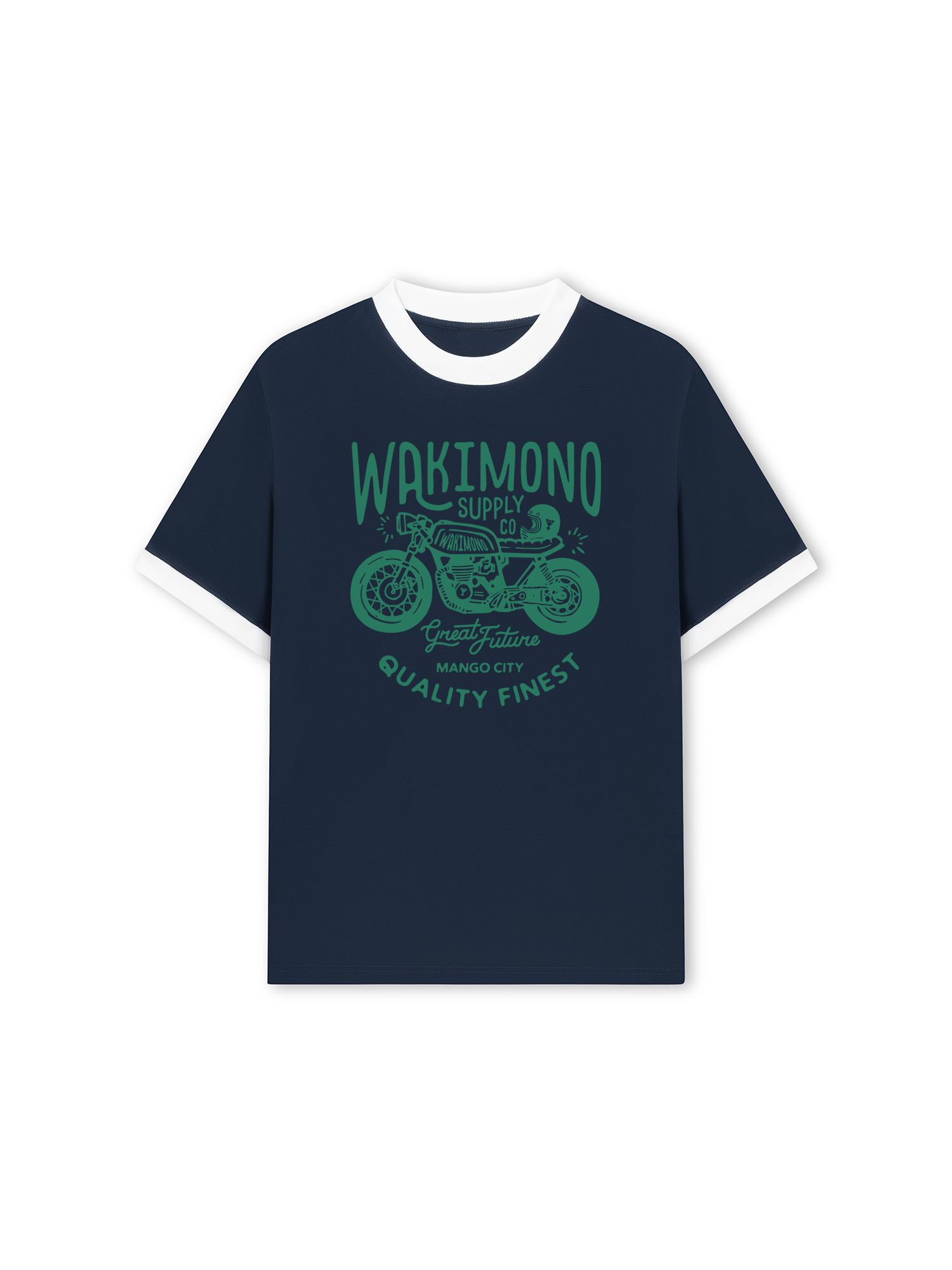 Áo Thun Ringer Relaxed Fit  WAKIMONO-01