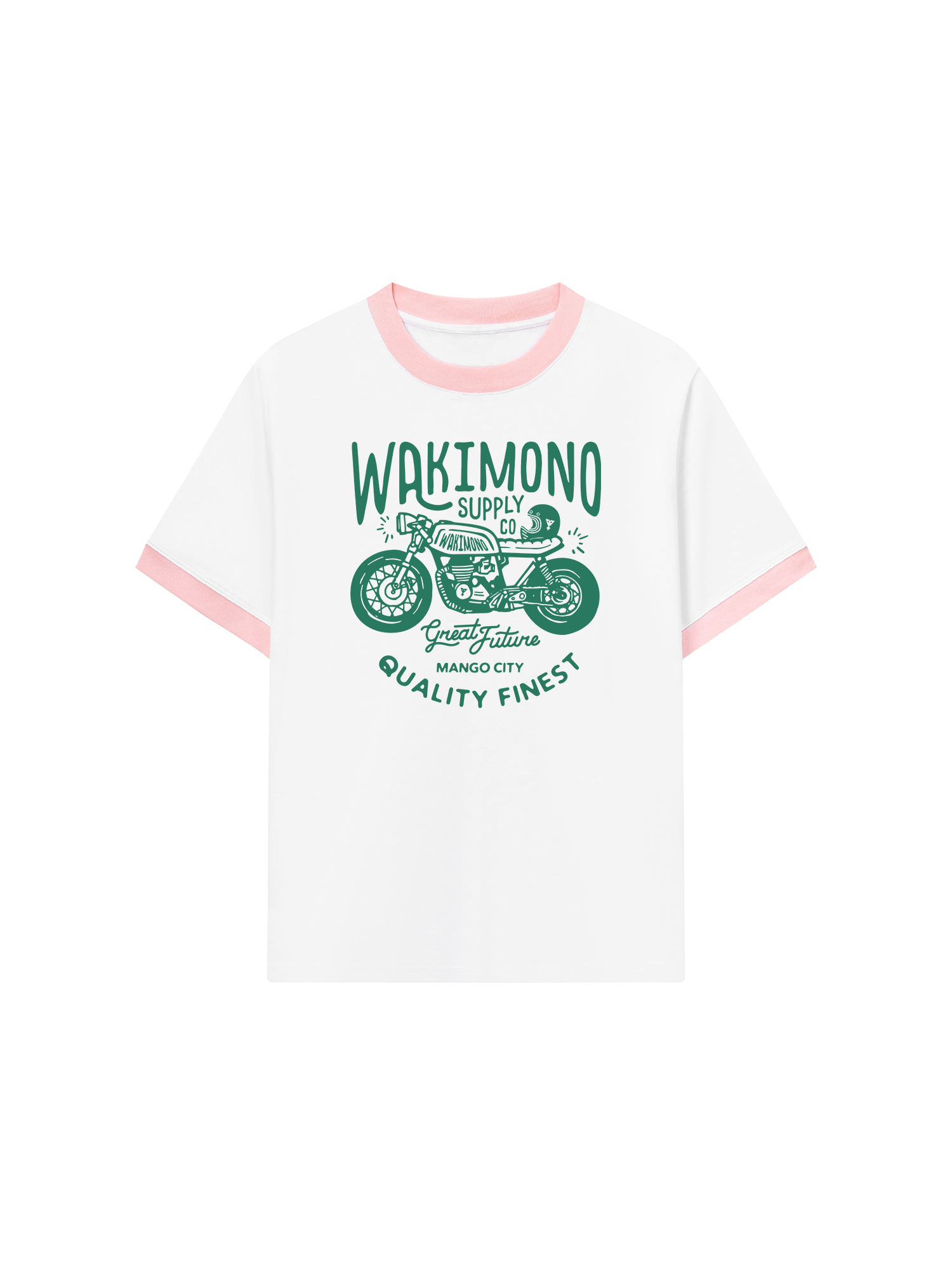 Áo Thun Ringer Relaxed Fit  WAKIMONO-01