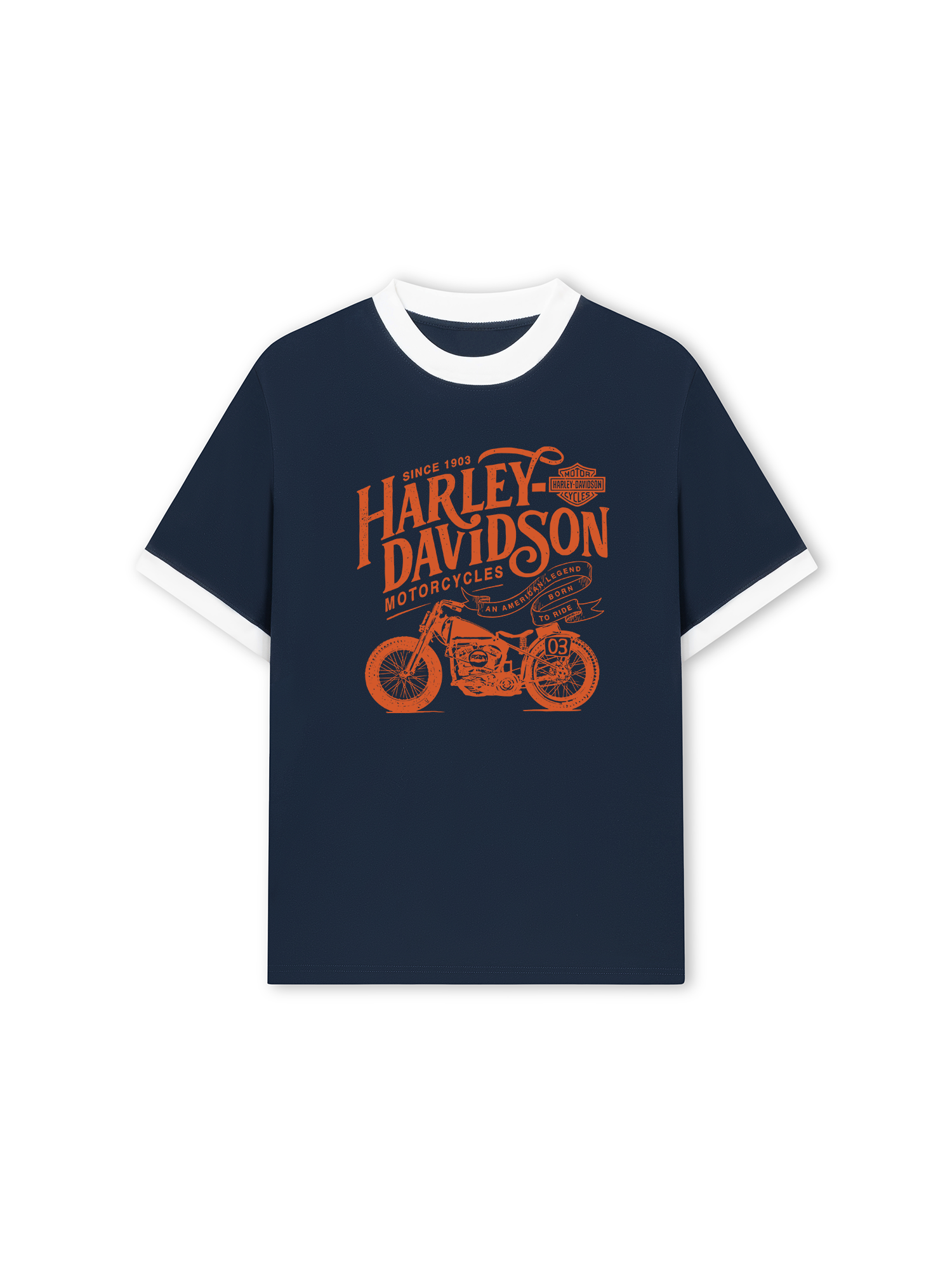 Áo Thun Ringer Relaxed Fit  Motorcycles Harley Davidson