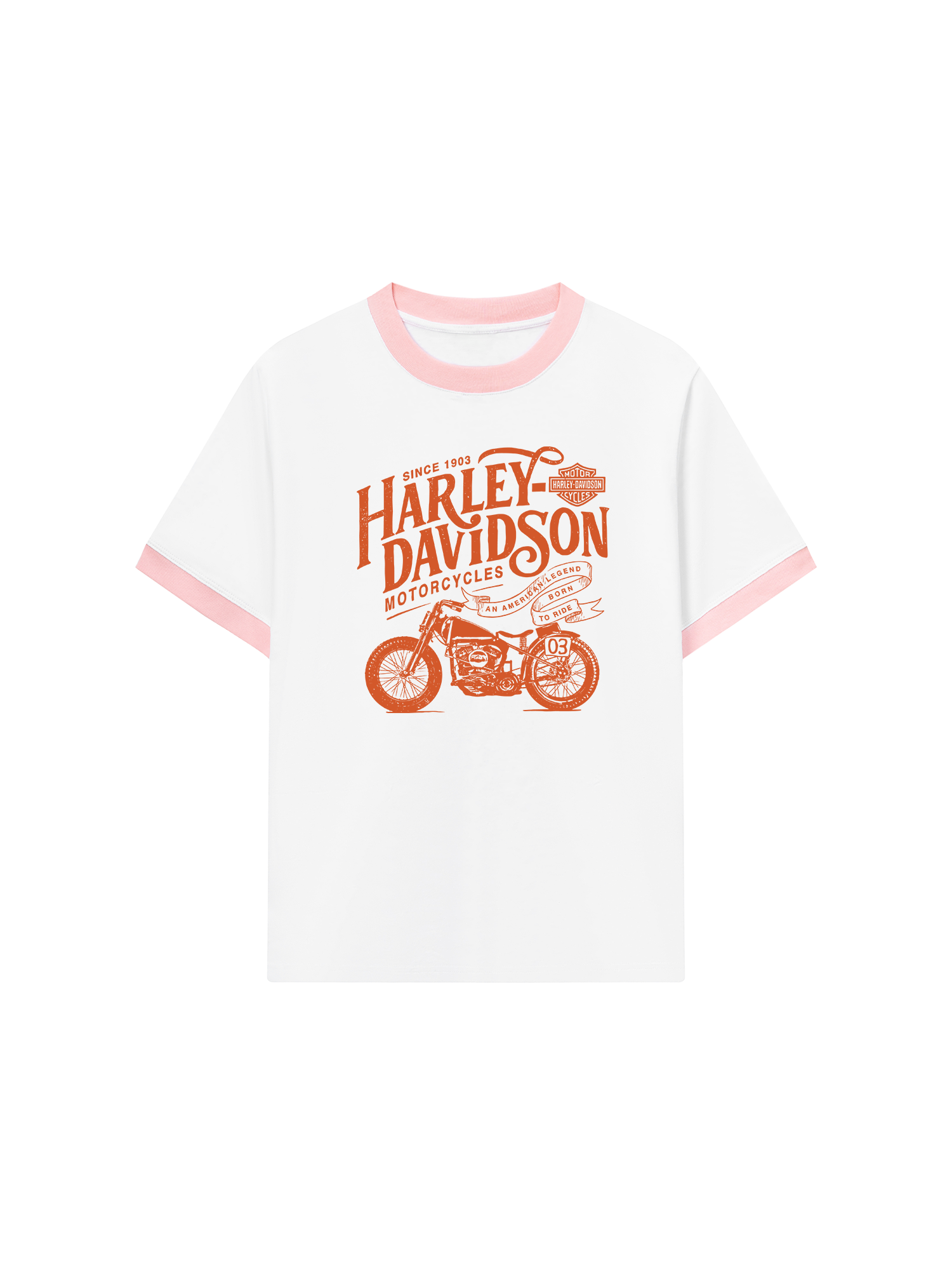 Áo Thun Ringer Relaxed Fit  Motorcycles Harley Davidson