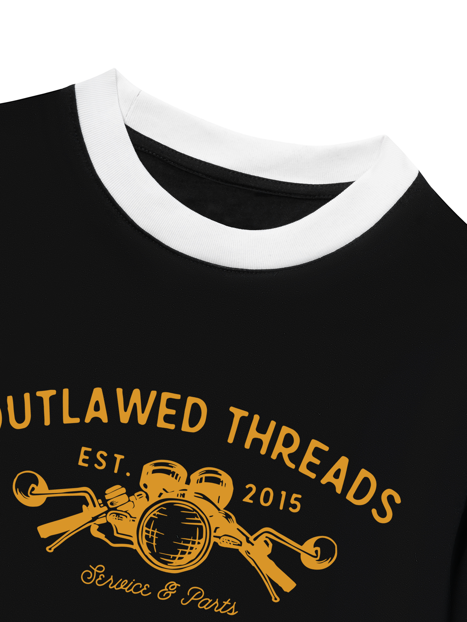 Áo Thun Ringer Relaxed Fit Outlawed Threads