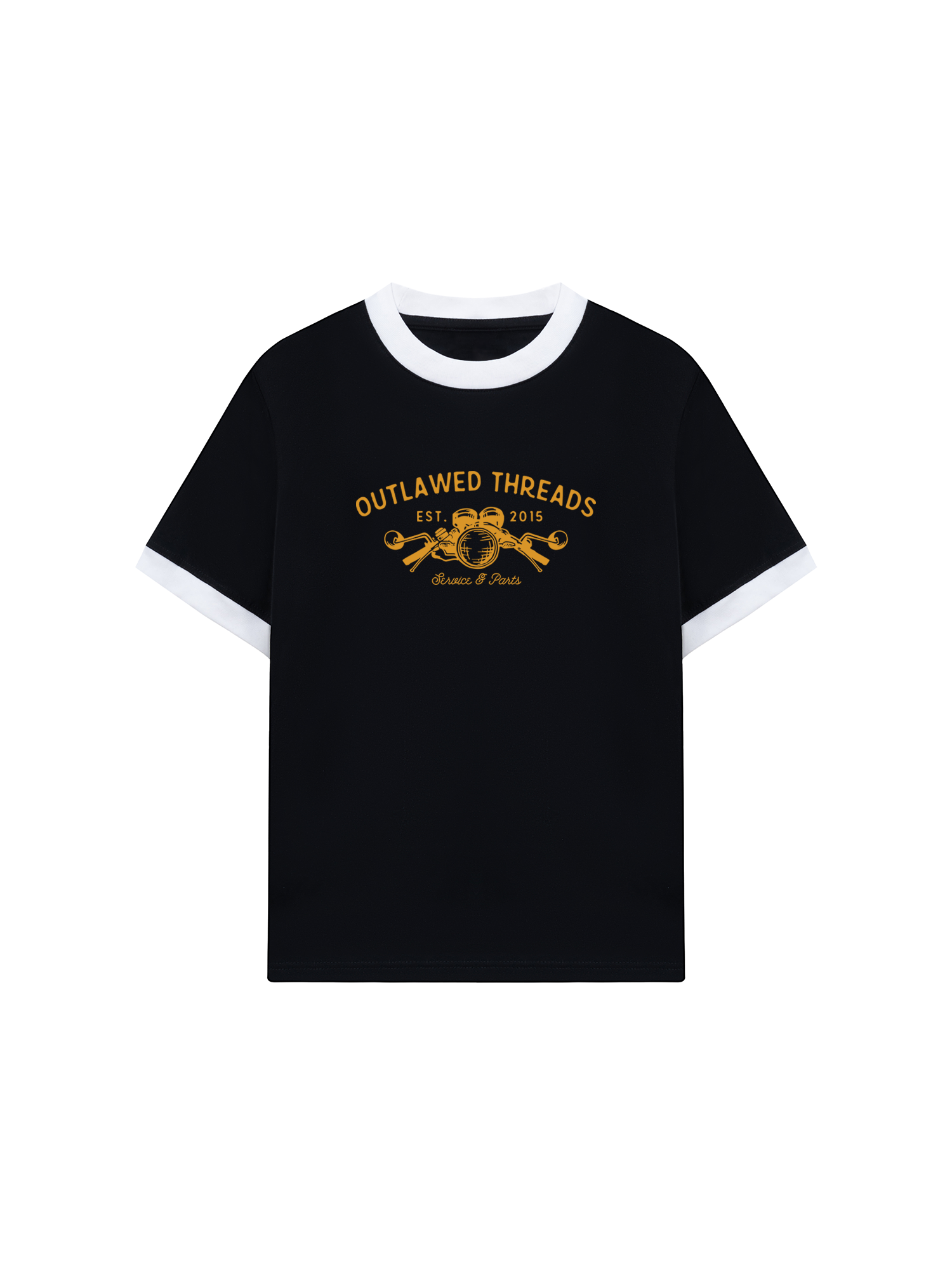 Áo Thun Ringer Relaxed Fit Outlawed Threads