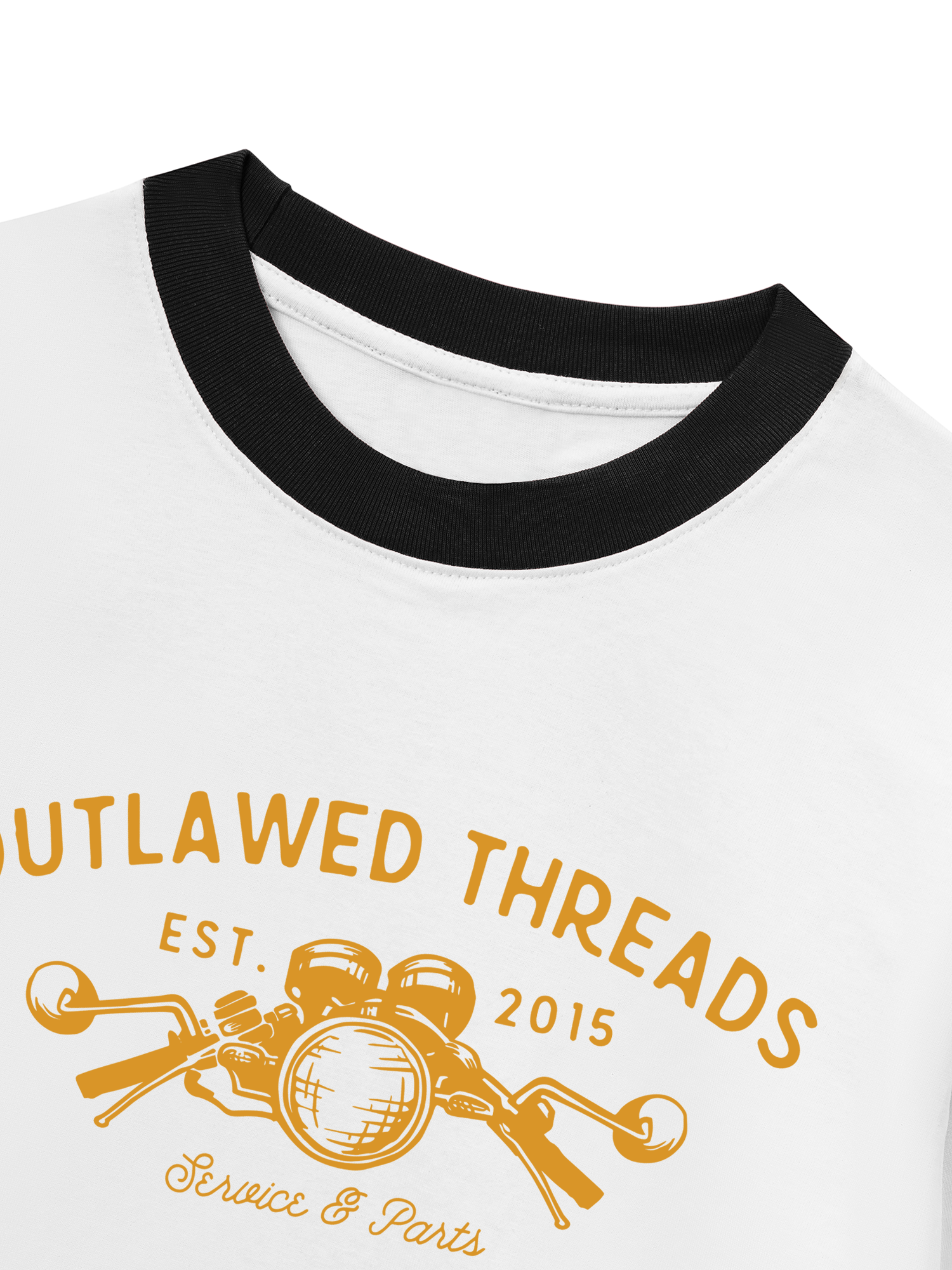 Áo Thun Ringer Relaxed Fit Outlawed Threads