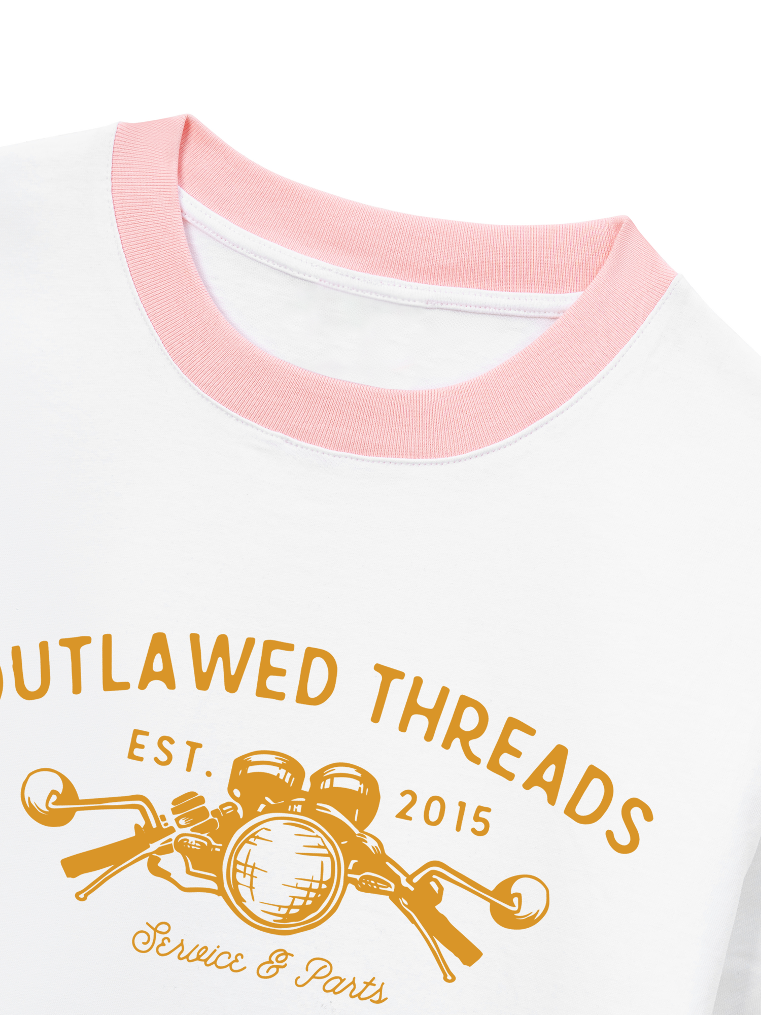 Áo Thun Ringer Relaxed Fit Outlawed Threads