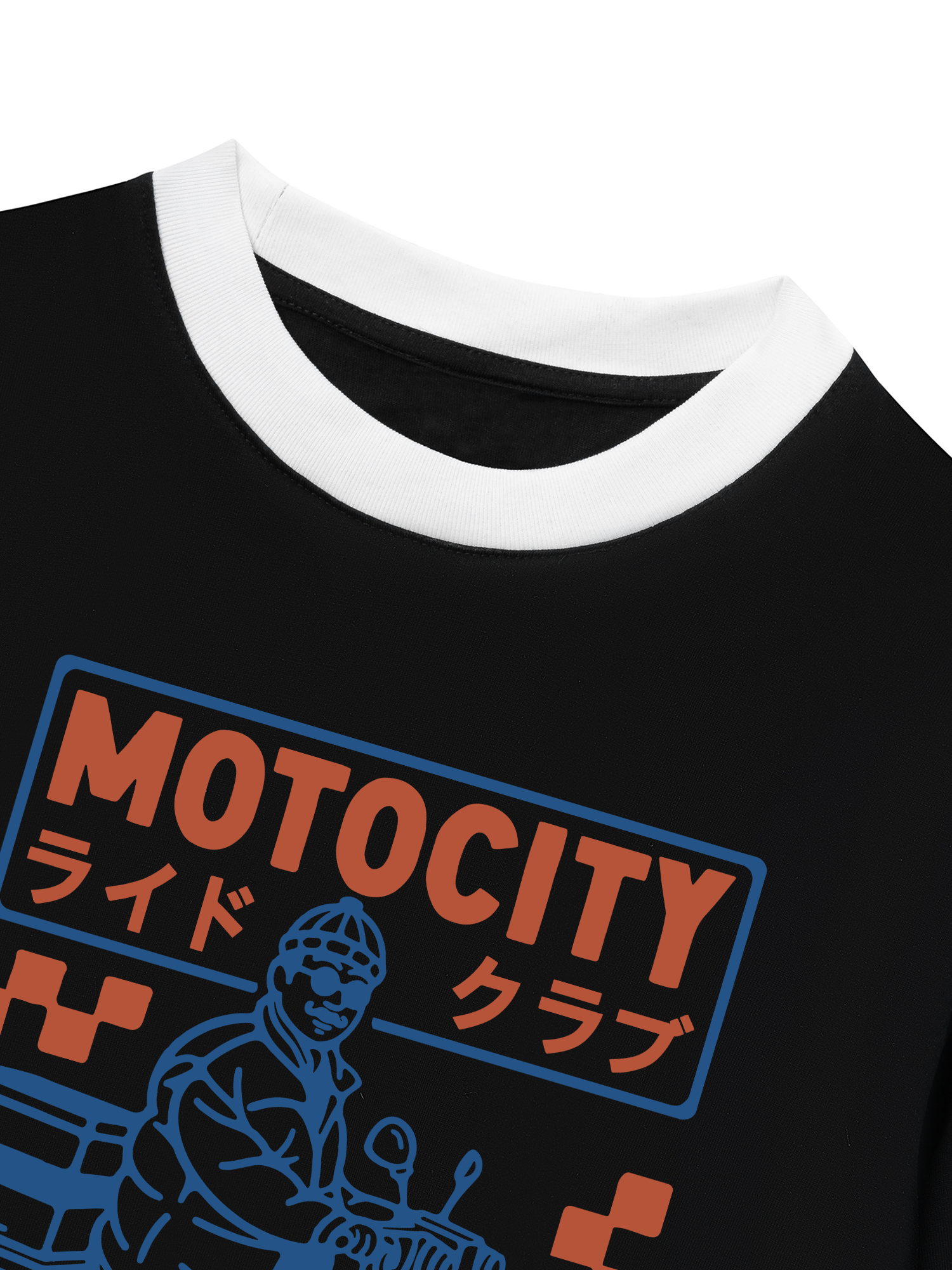 Áo Thun Ringer Relaxed Fit MOTOCITY