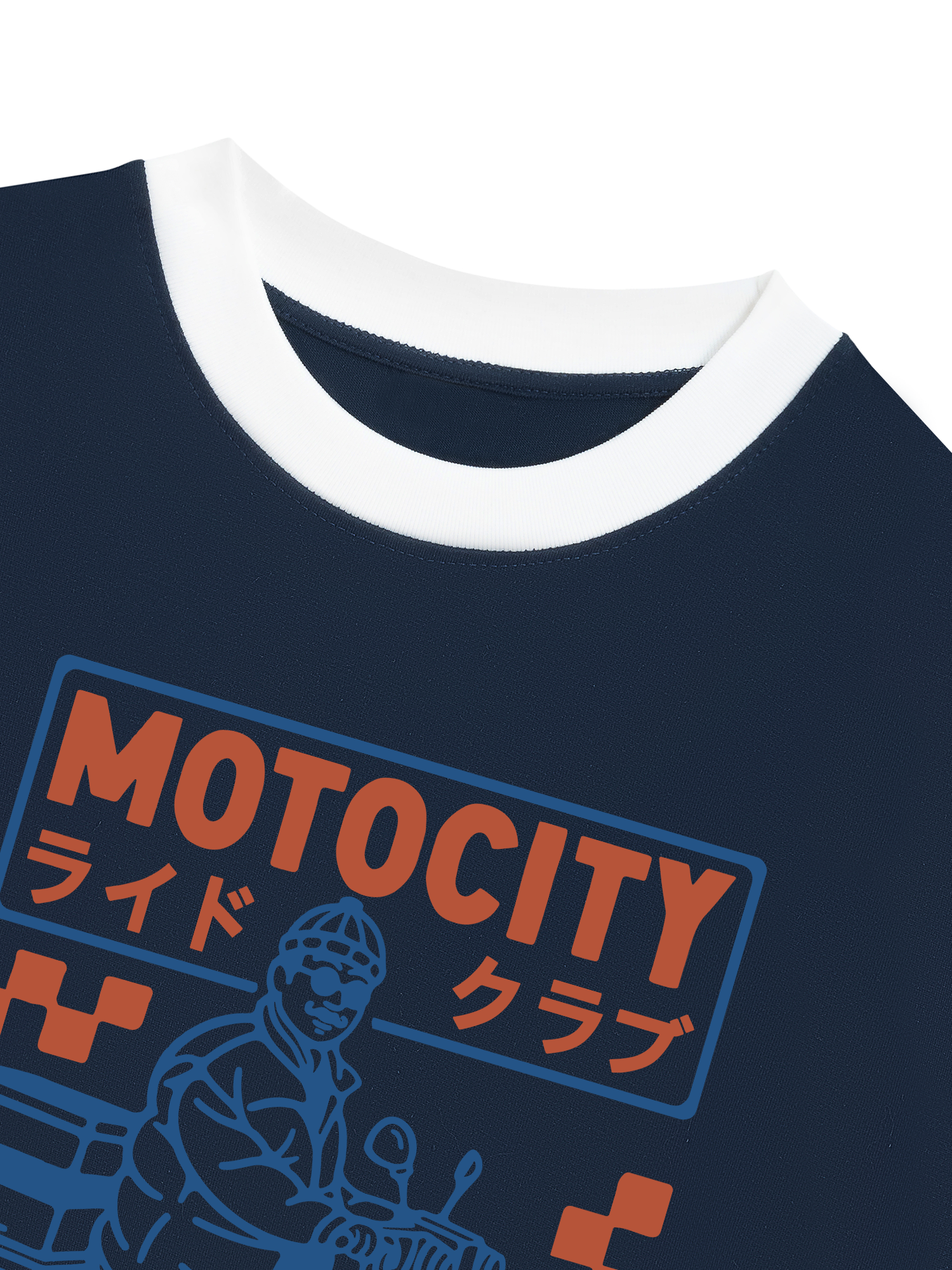 Áo Thun Ringer Relaxed Fit MOTOCITY