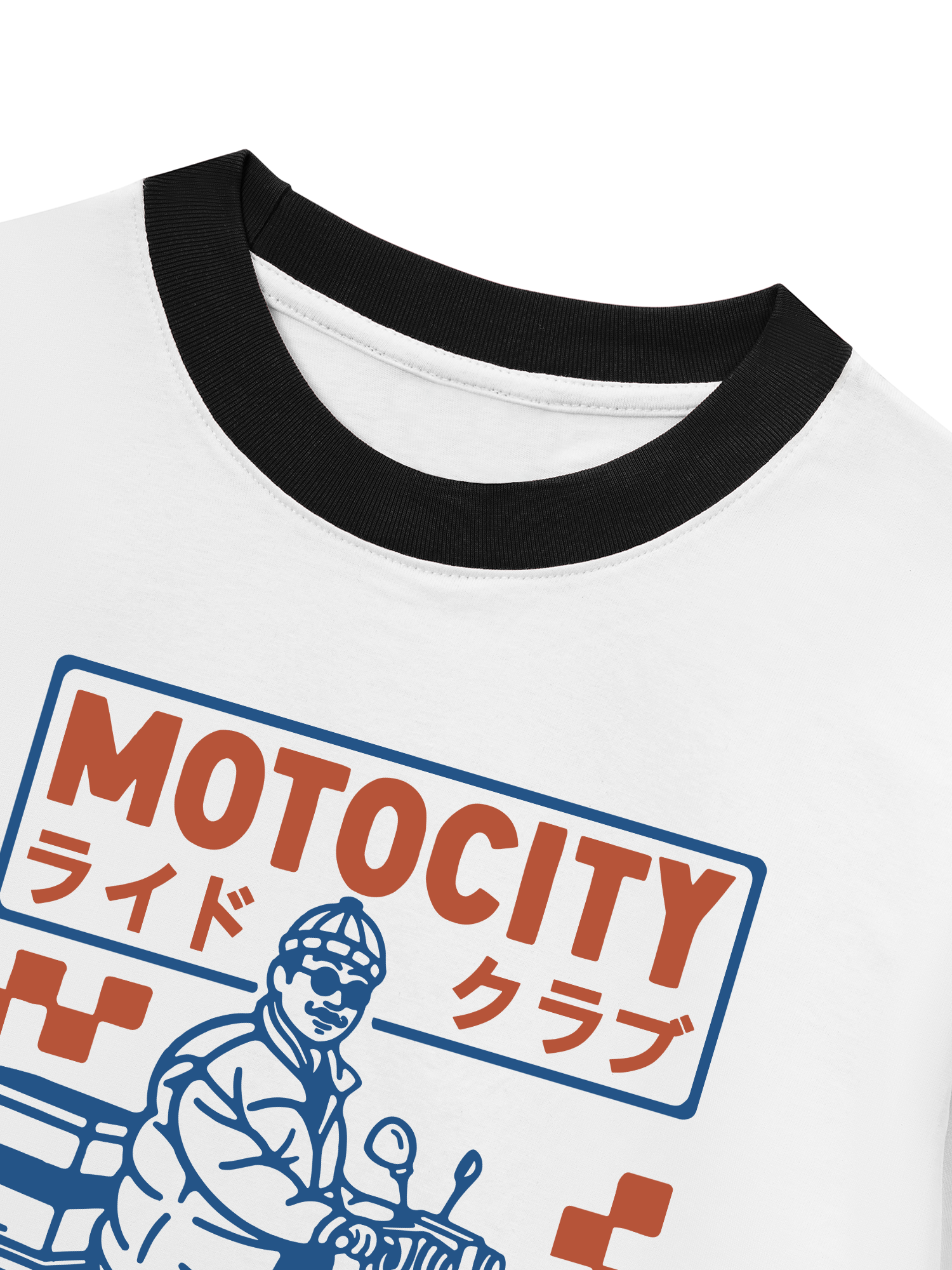 Áo Thun Ringer Relaxed Fit MOTOCITY