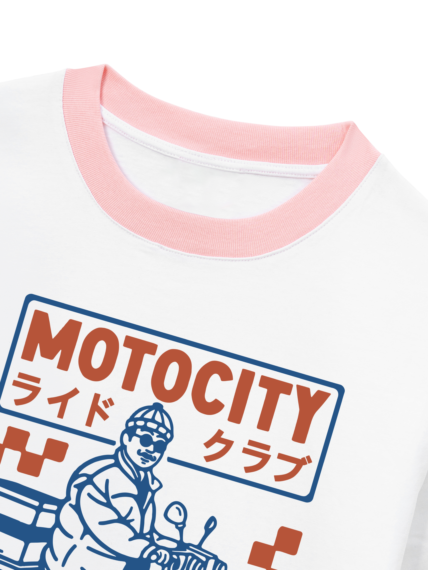 Áo Thun Ringer Relaxed Fit MOTOCITY