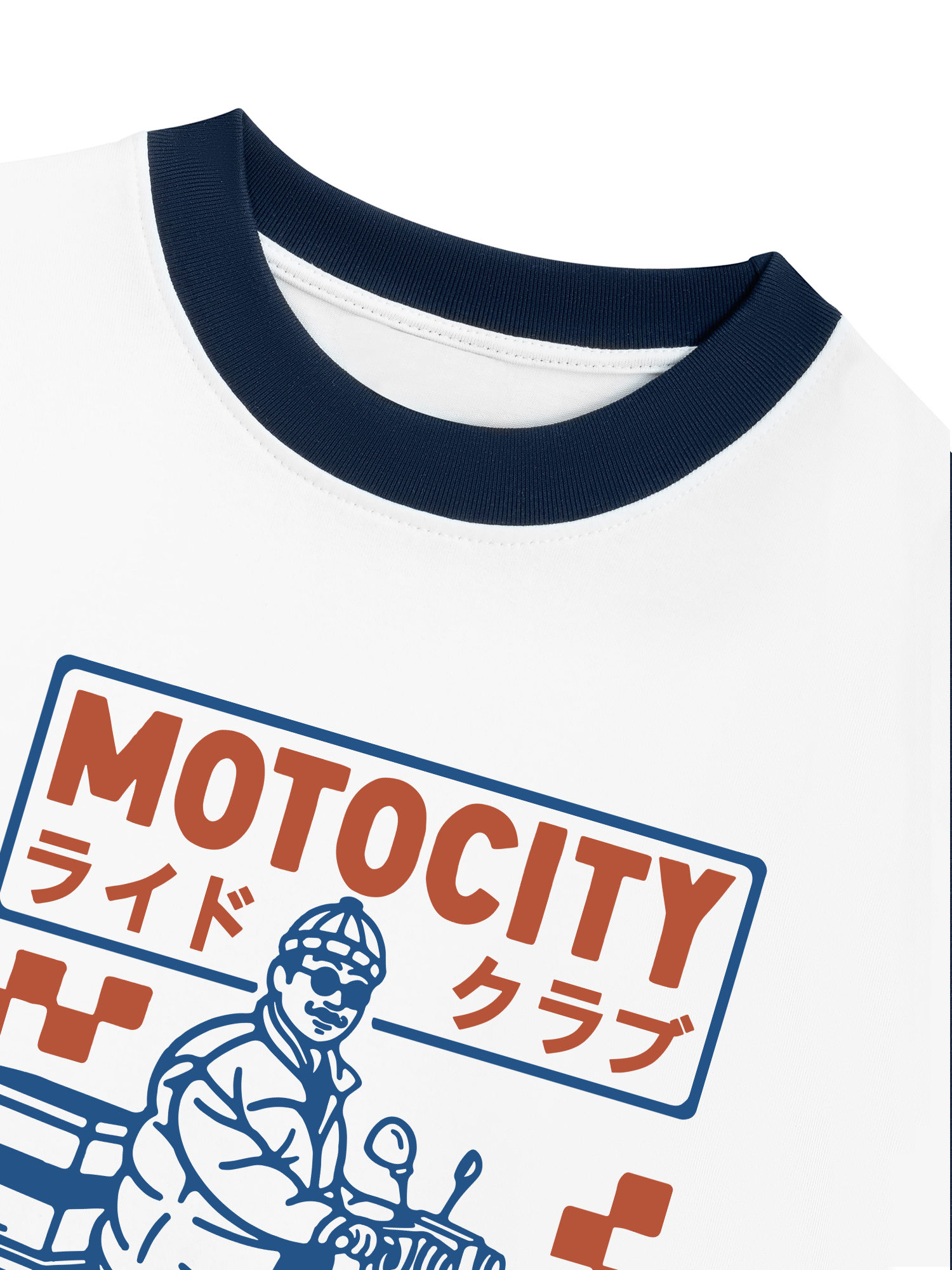 Áo Thun Ringer Relaxed Fit MOTOCITY