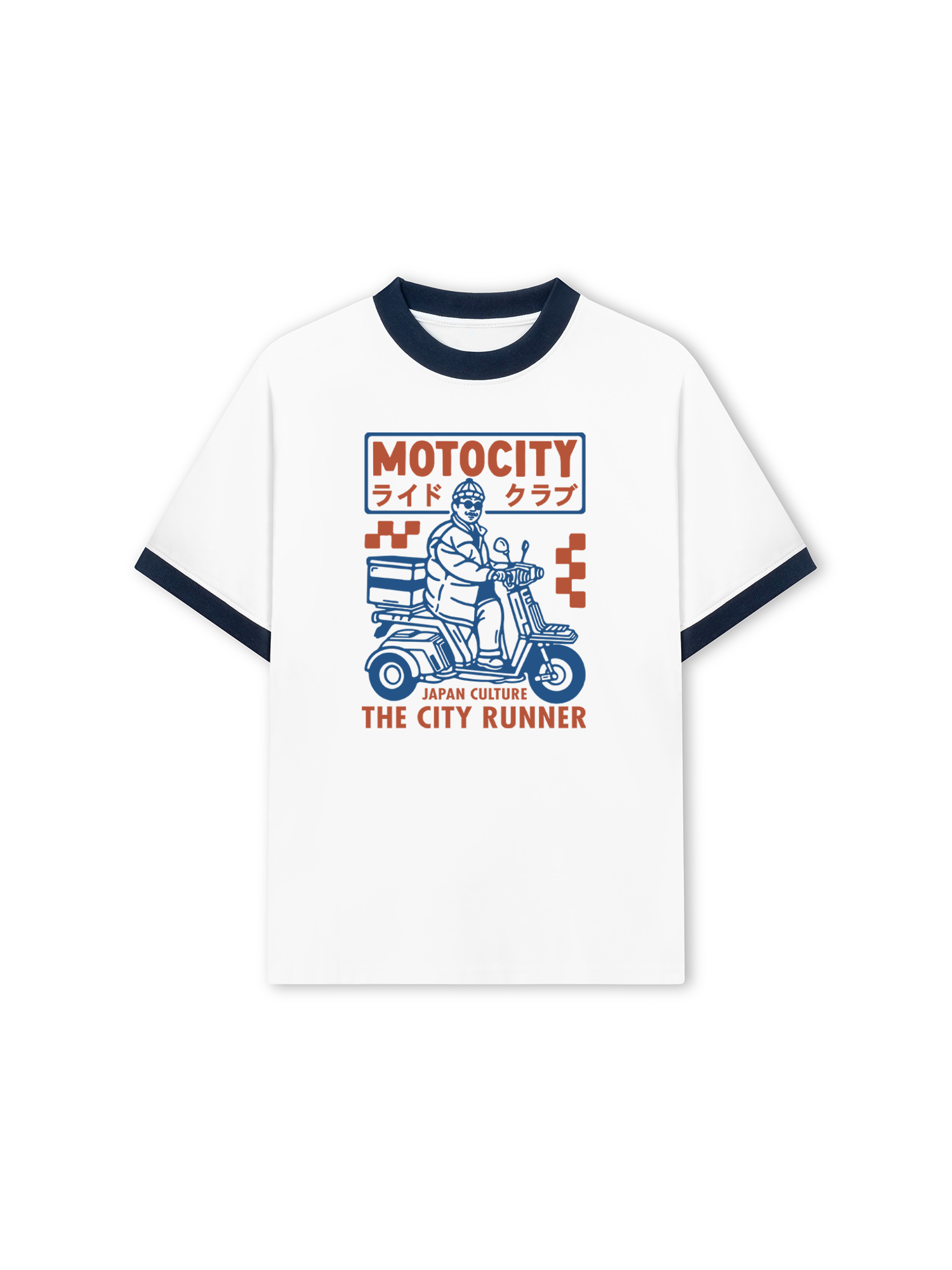 Áo Thun Ringer Relaxed Fit MOTOCITY