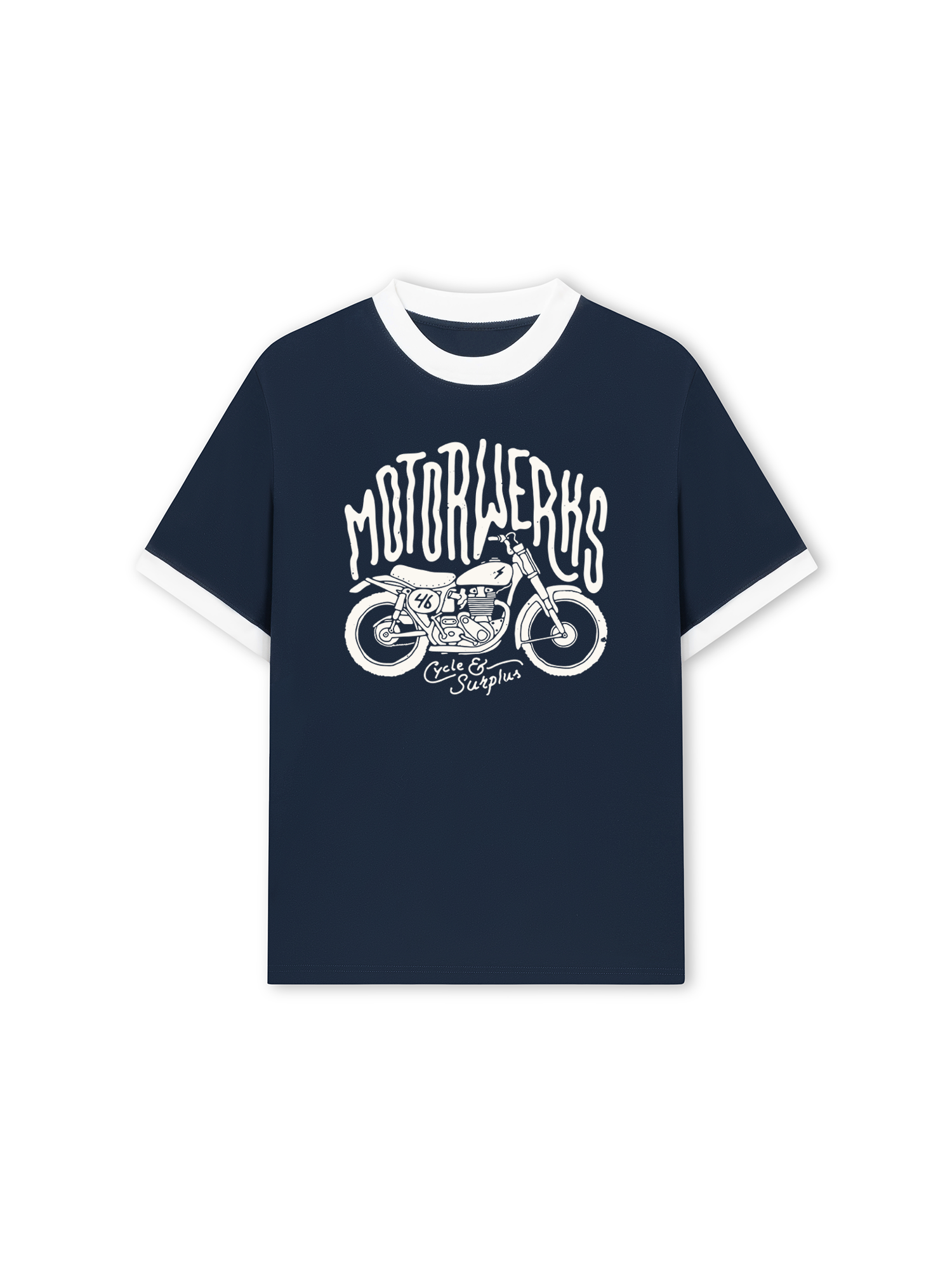 Áo Thun Ringer Relaxed Fit Retro Ride