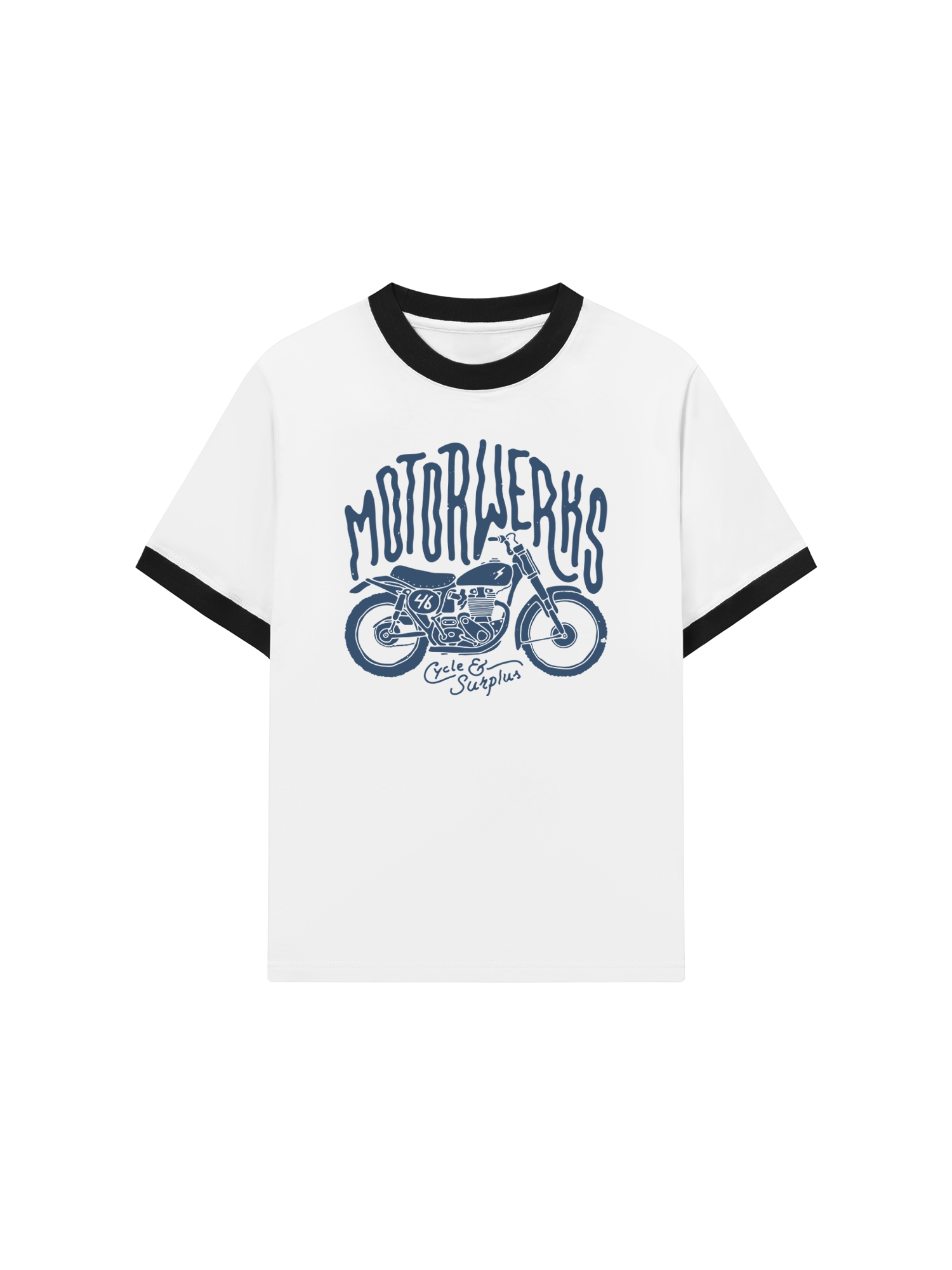 Áo Thun Ringer Relaxed Fit Retro Ride