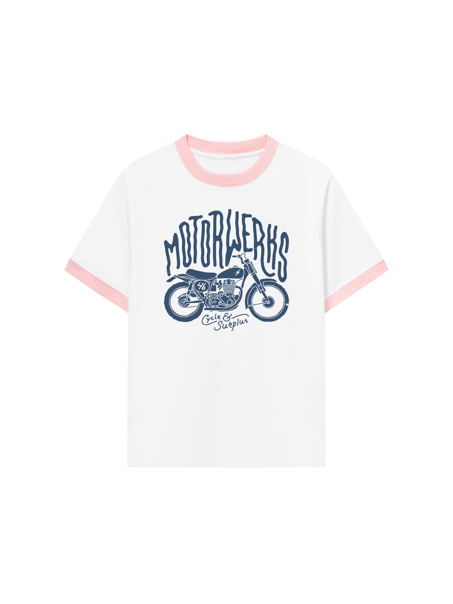 Áo Thun Ringer Relaxed Fit Retro Ride