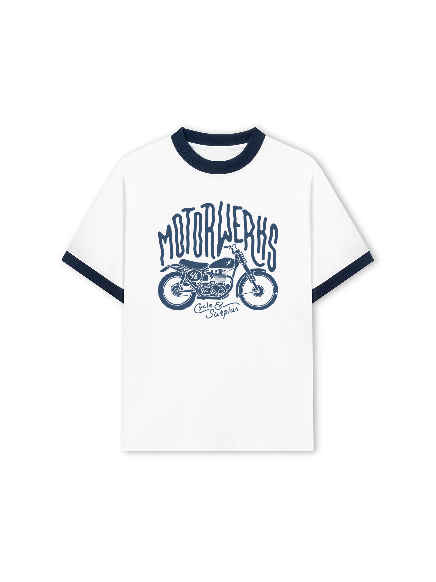 Áo Thun Ringer Relaxed Fit Retro Ride