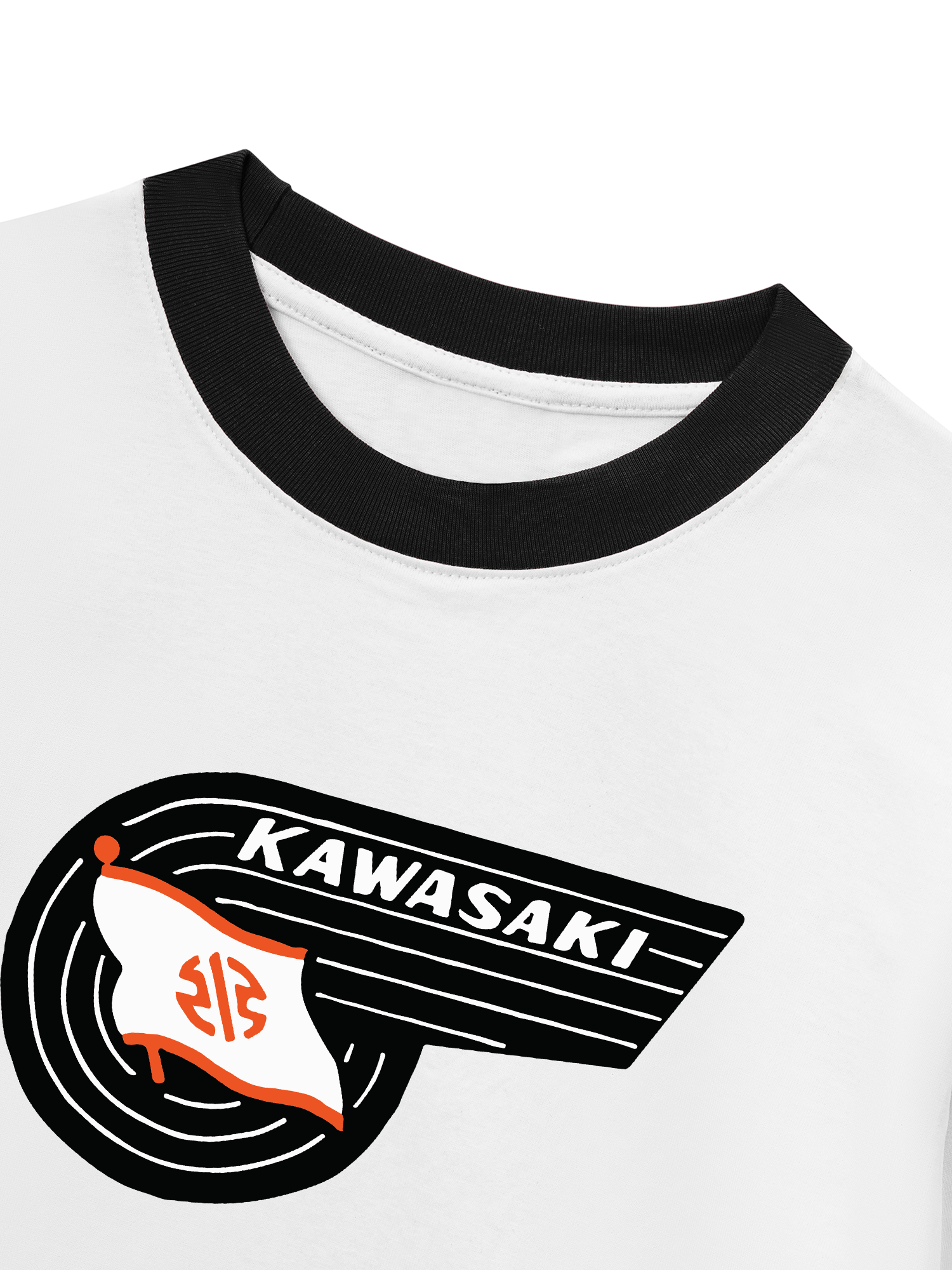 Áo Thun Ringer Relaxed Fit Kawasaki Spirit