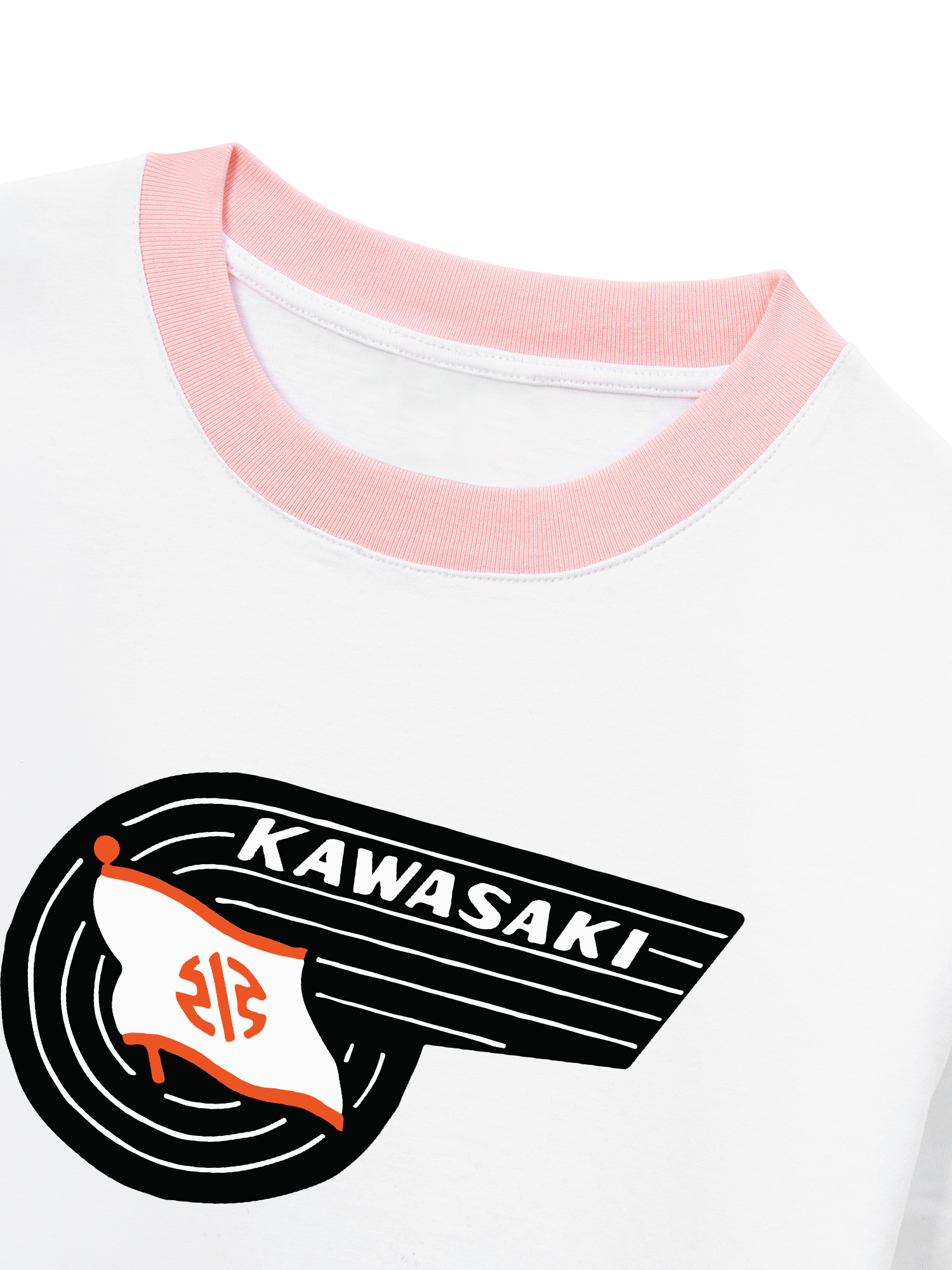 Áo Thun Ringer Relaxed Fit Kawasaki Spirit